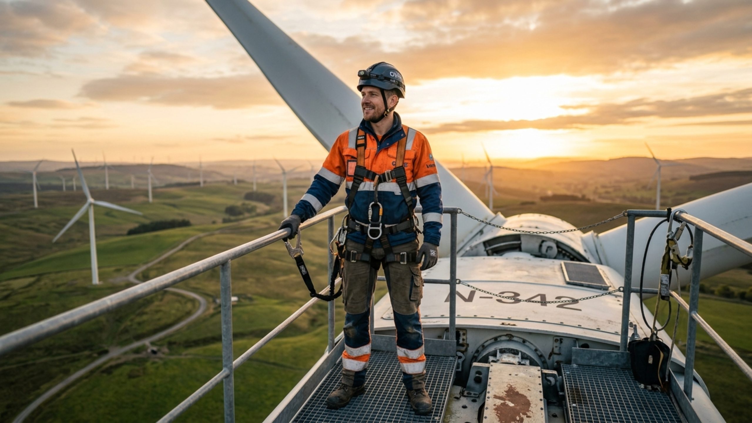 O emprego que exige subir em torres gigantes para cuidar do vento já paga o equivalente a R$ 26 mil por mês e cresce como foguete na energia limpa