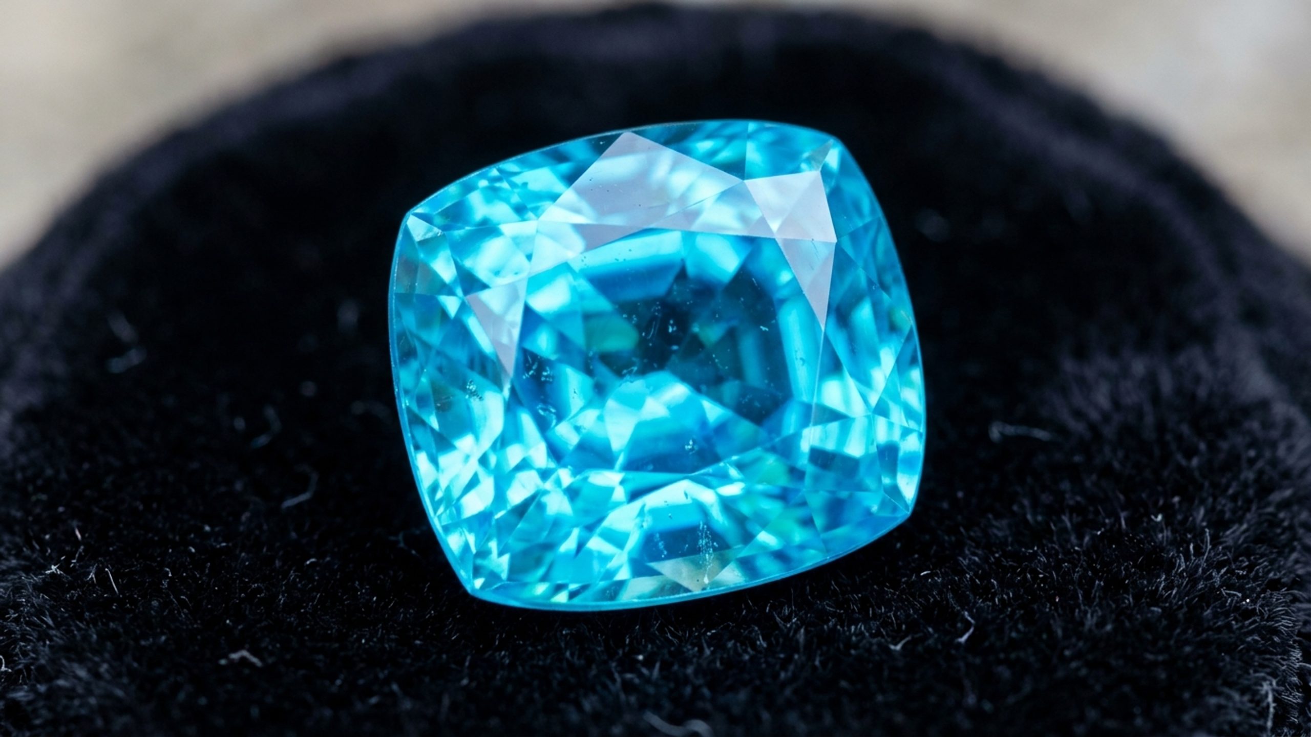 Não é um diamante, esta pedra azul-neon de brilho elétrico foi descoberta no Brasil em 1989, e hoje vale muito mais que as gemas tradicionais