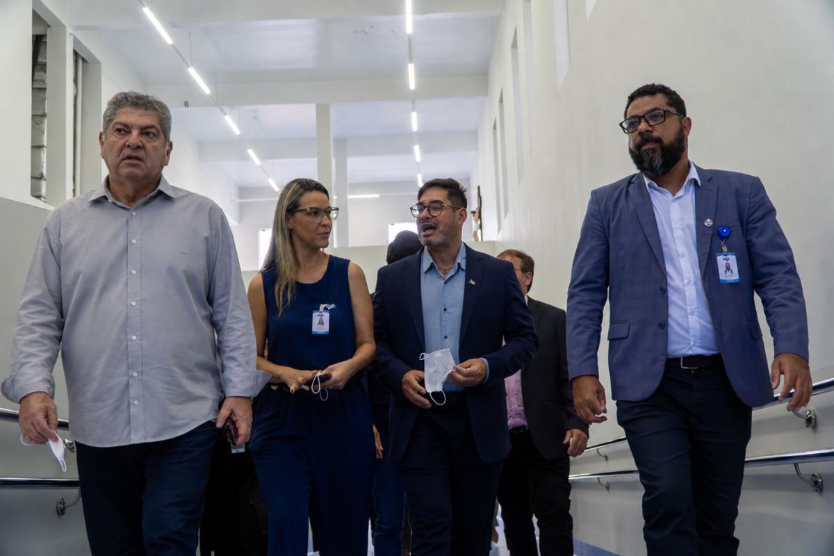 Maluf inspeciona Hospital Regional de Cáceres e apura denúncias sobre gestão da unidade