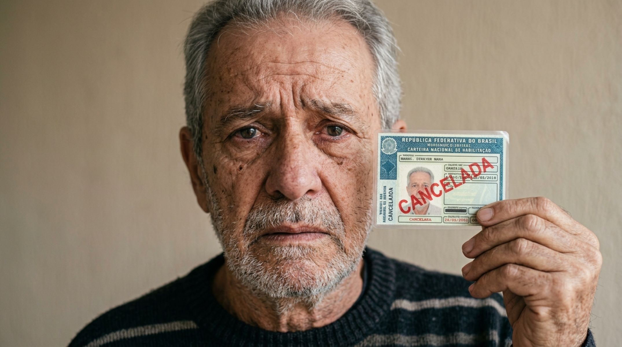 Oficial e confirmado: habilitações são canceladas para maiores de 65 anos que não atendem a este requisito