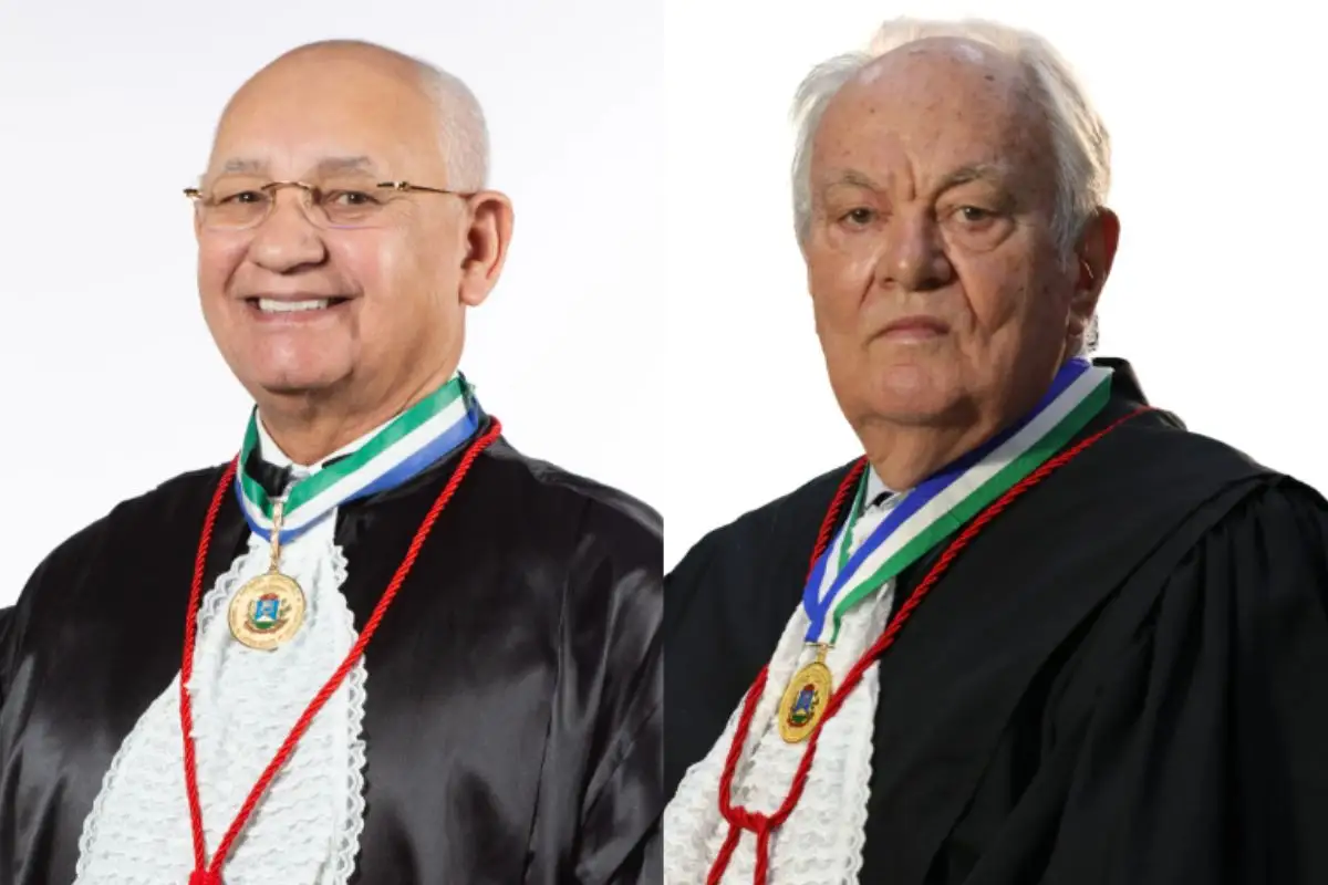 Desembargadores Juvenal Pereira da Silva e Sergio Valério, respectivamente. - Foto: TJMT