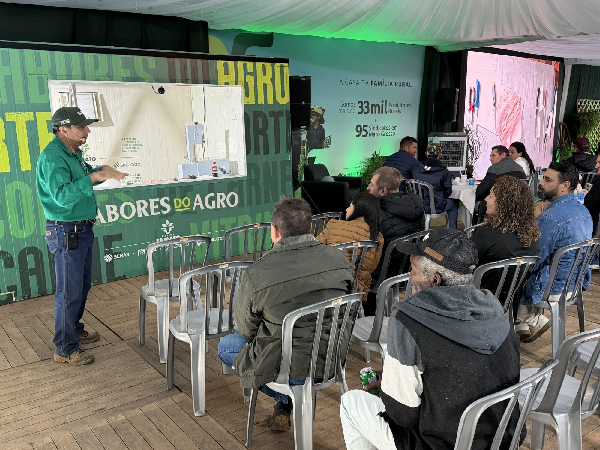 Sistema Famato | Vitrine da Carne valoriza proteínas junto ao público durante a 25ª Expoverde