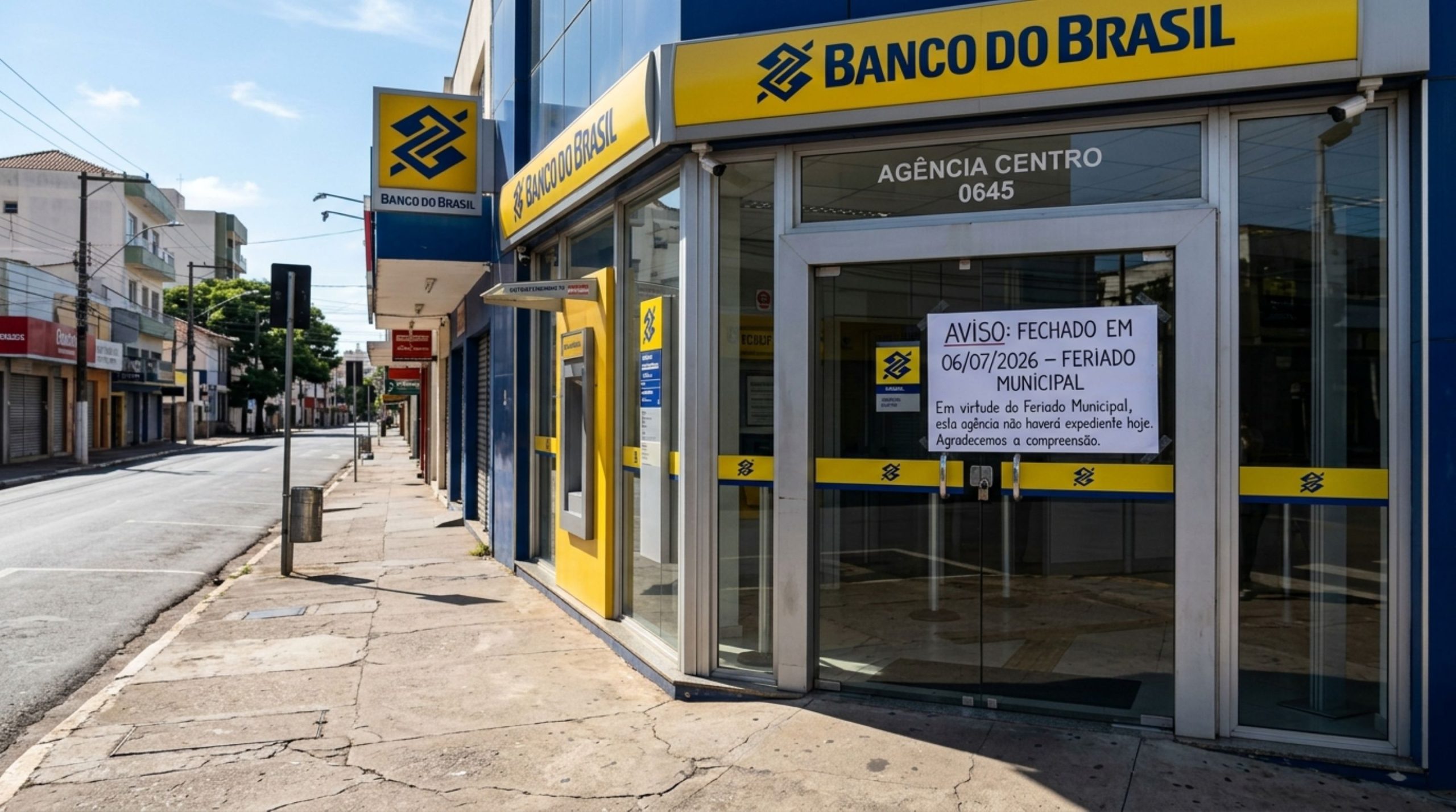 Bancos mudam horário de funcionamento nesta 2º feira, dia 06