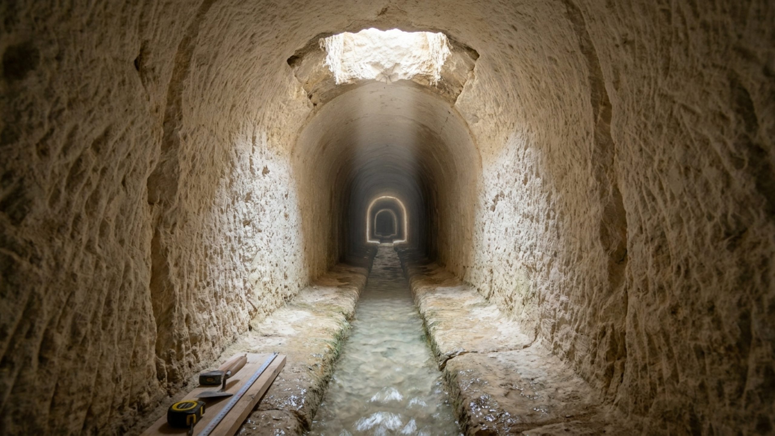 Túnel subterrâneo com mais de 90 km criado para abastecer cidades em região de seca severa impressiona pela escala da obra