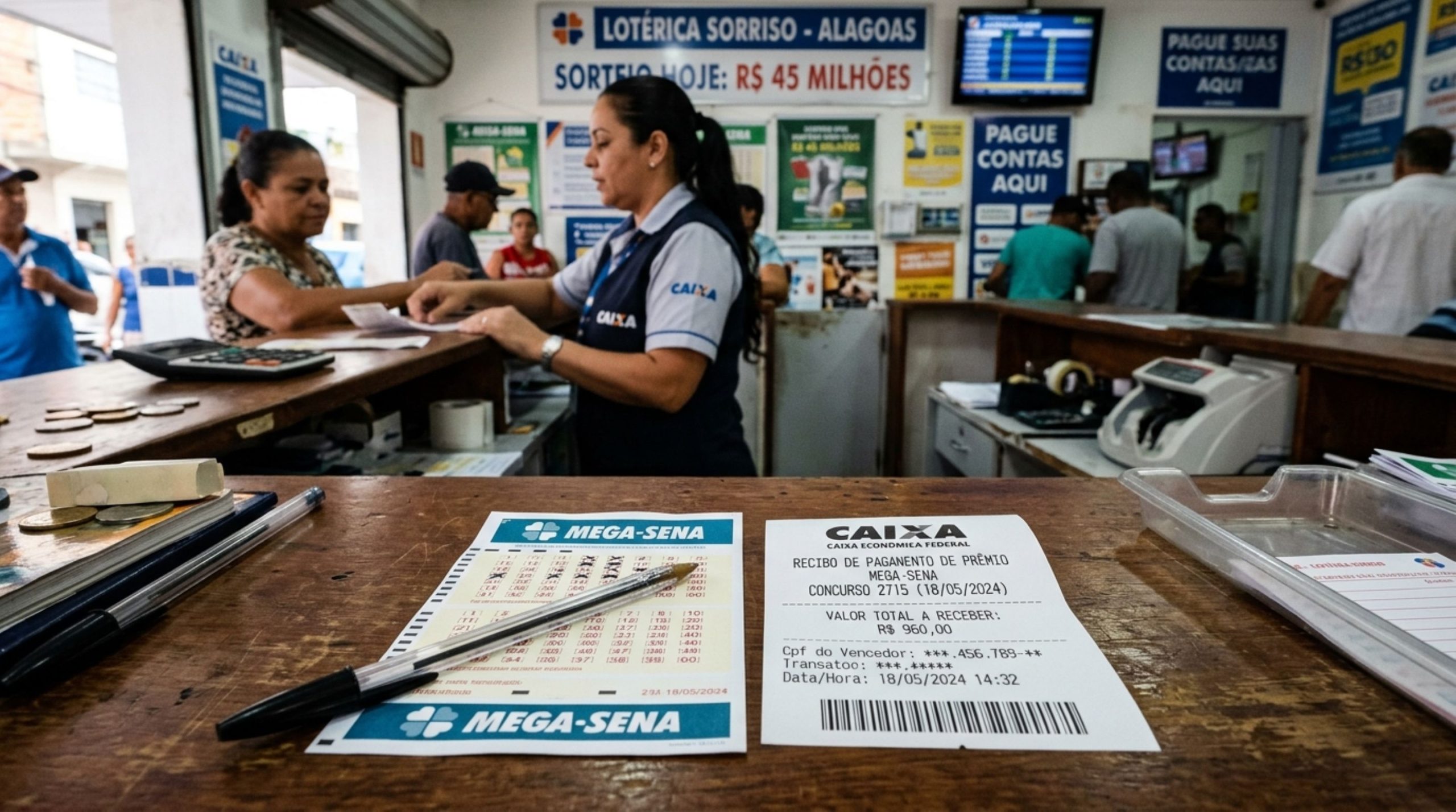 quanto cada aposta ganhou nesta Mega-sena?