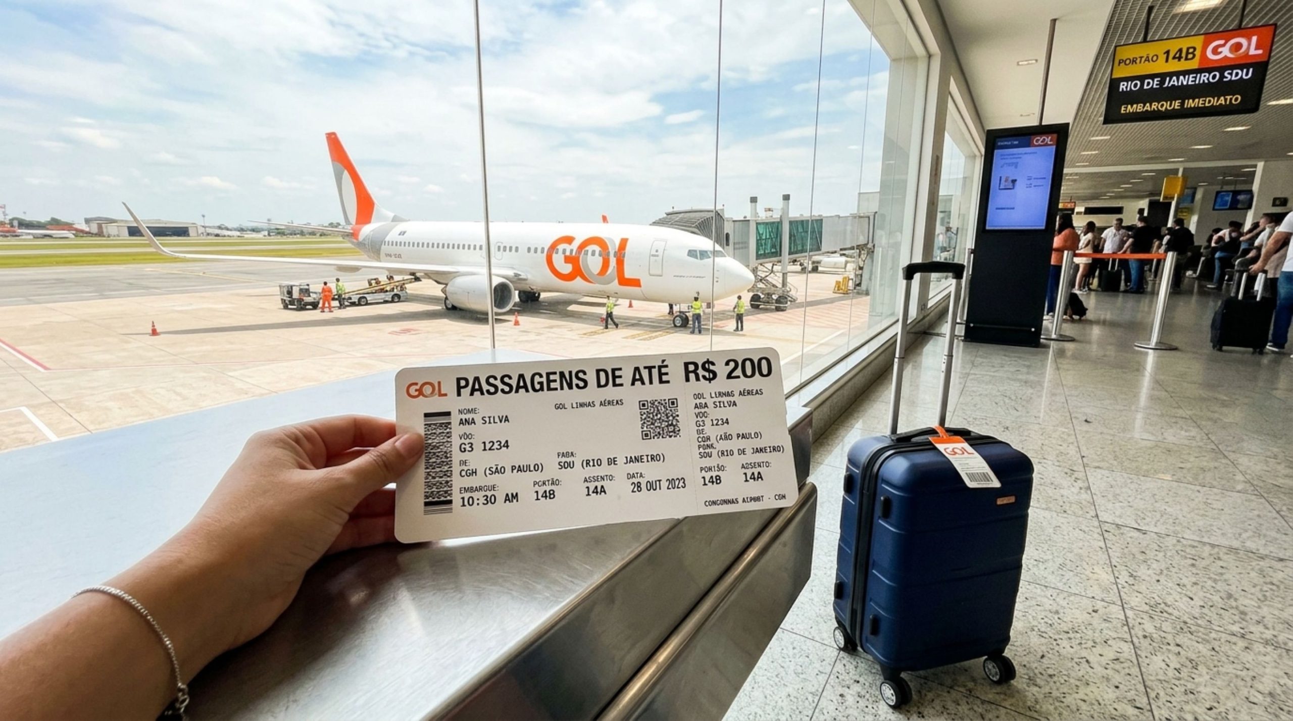 Aposentados do INSS já podem viajar de avião com passagens de até R$ 200