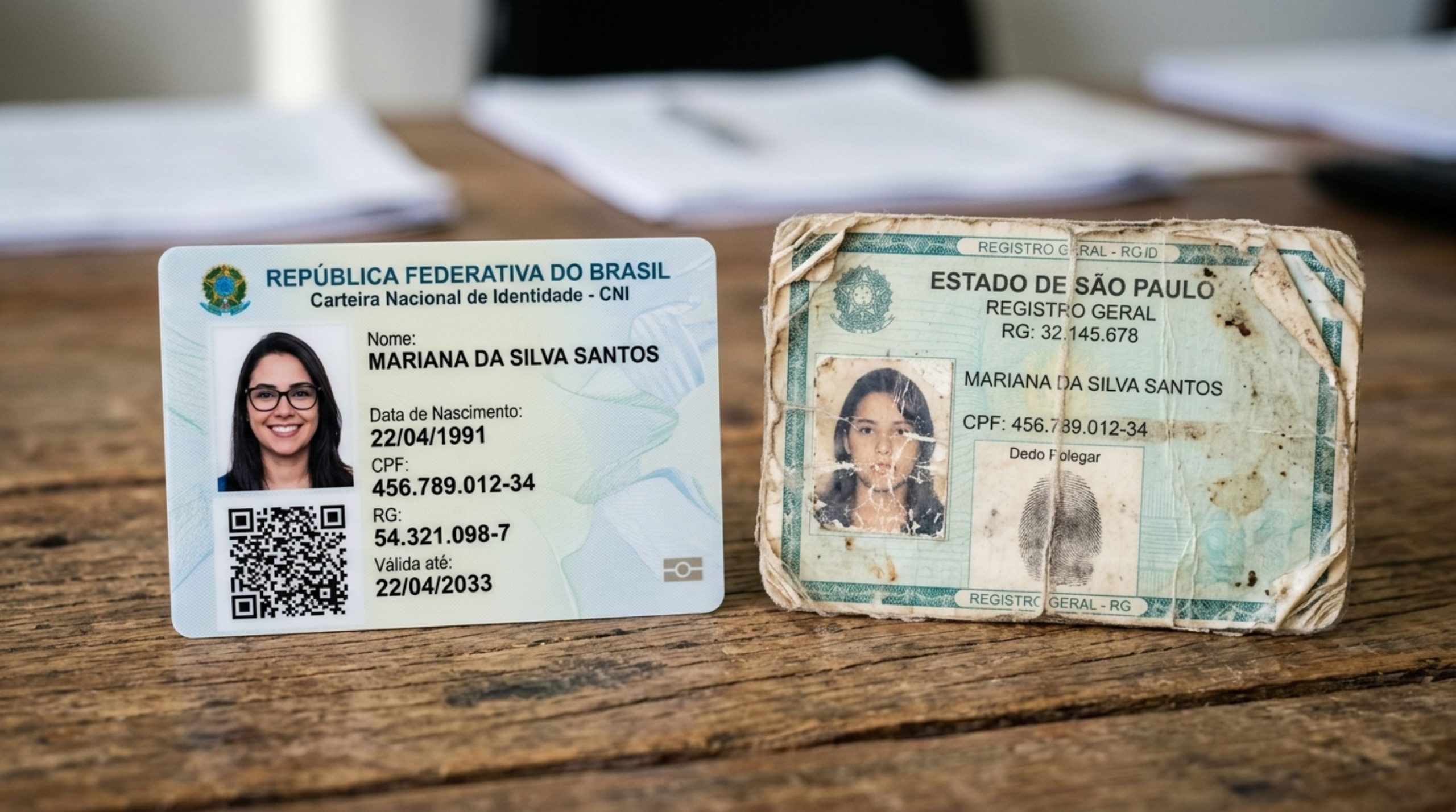 Governo revela quem deve trocar o RG primeiro para poder emitir a nova Carteira de Identidade Nacional