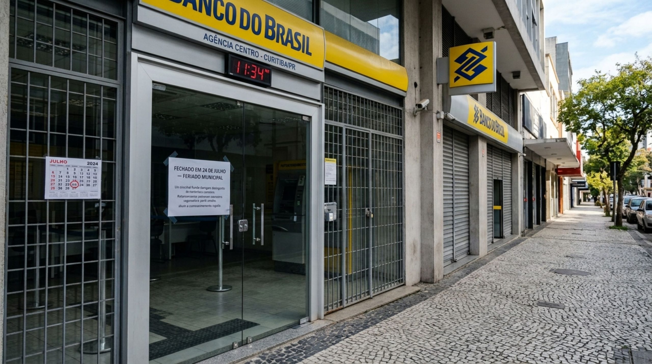 Não haverá atendimento bancário nesta sexta-feira, 24