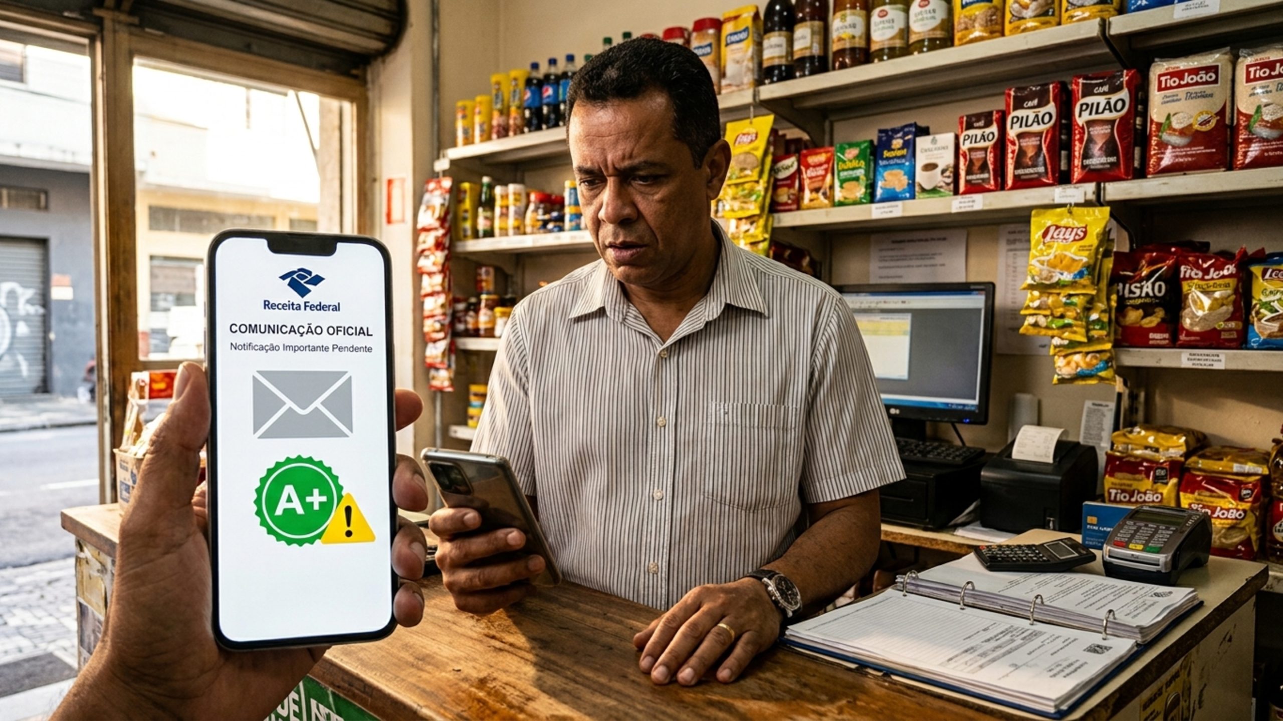 Receita Federal envia comunicado a contribuintes e mensagem chama atenção em todo o país