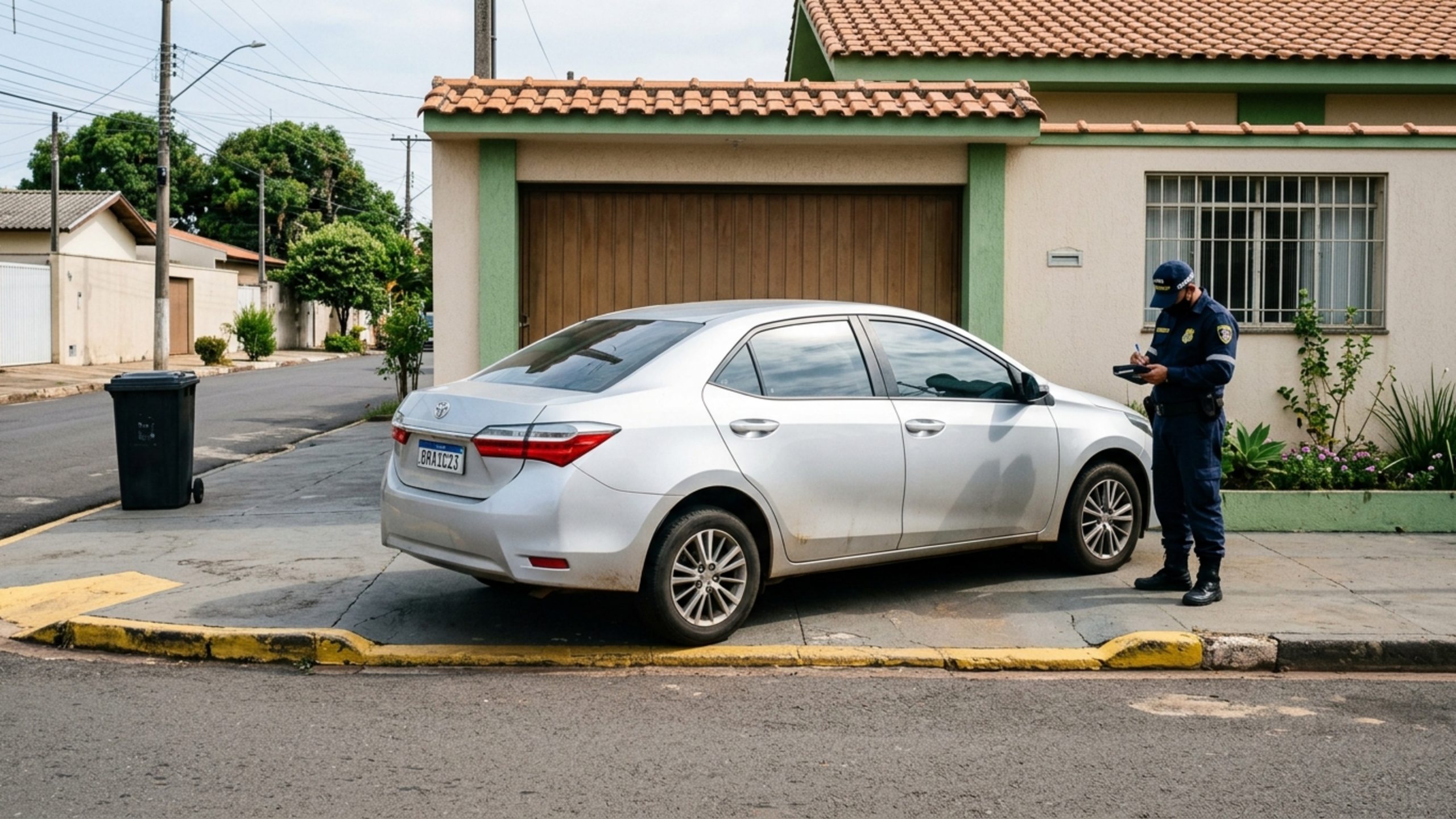 Motoristas que estacionam na frente de casa precisam conhecer o Art. 181 do Código de Trânsito Brasileiro
