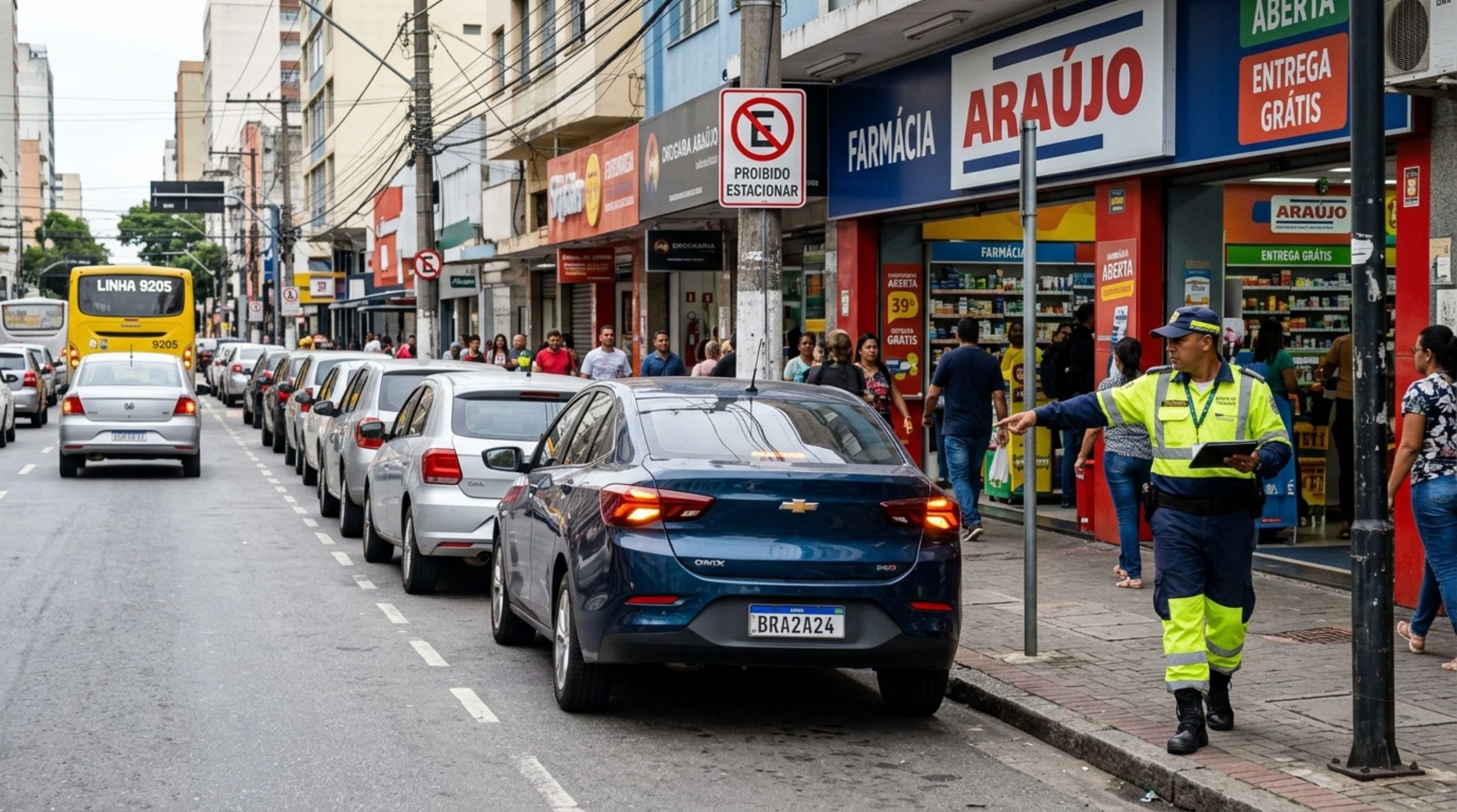 isso evita multa por estacionamento irregular?