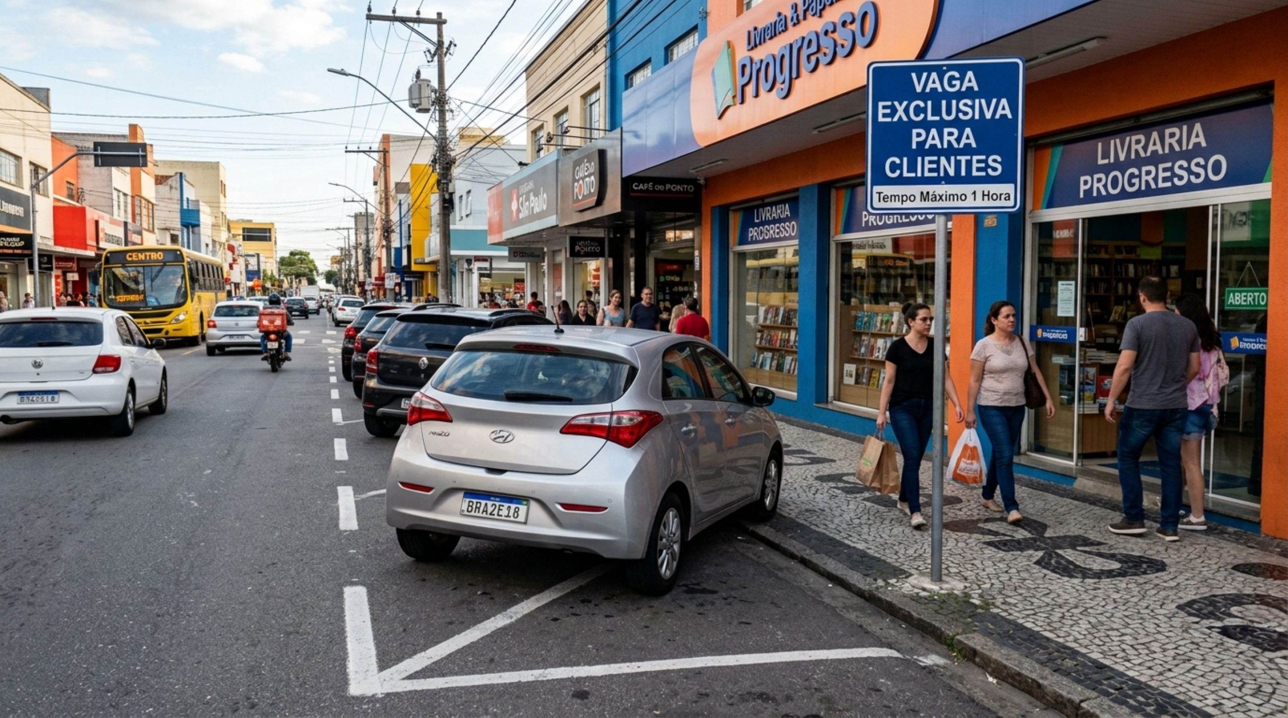 quem não é cliente pode estacionar?