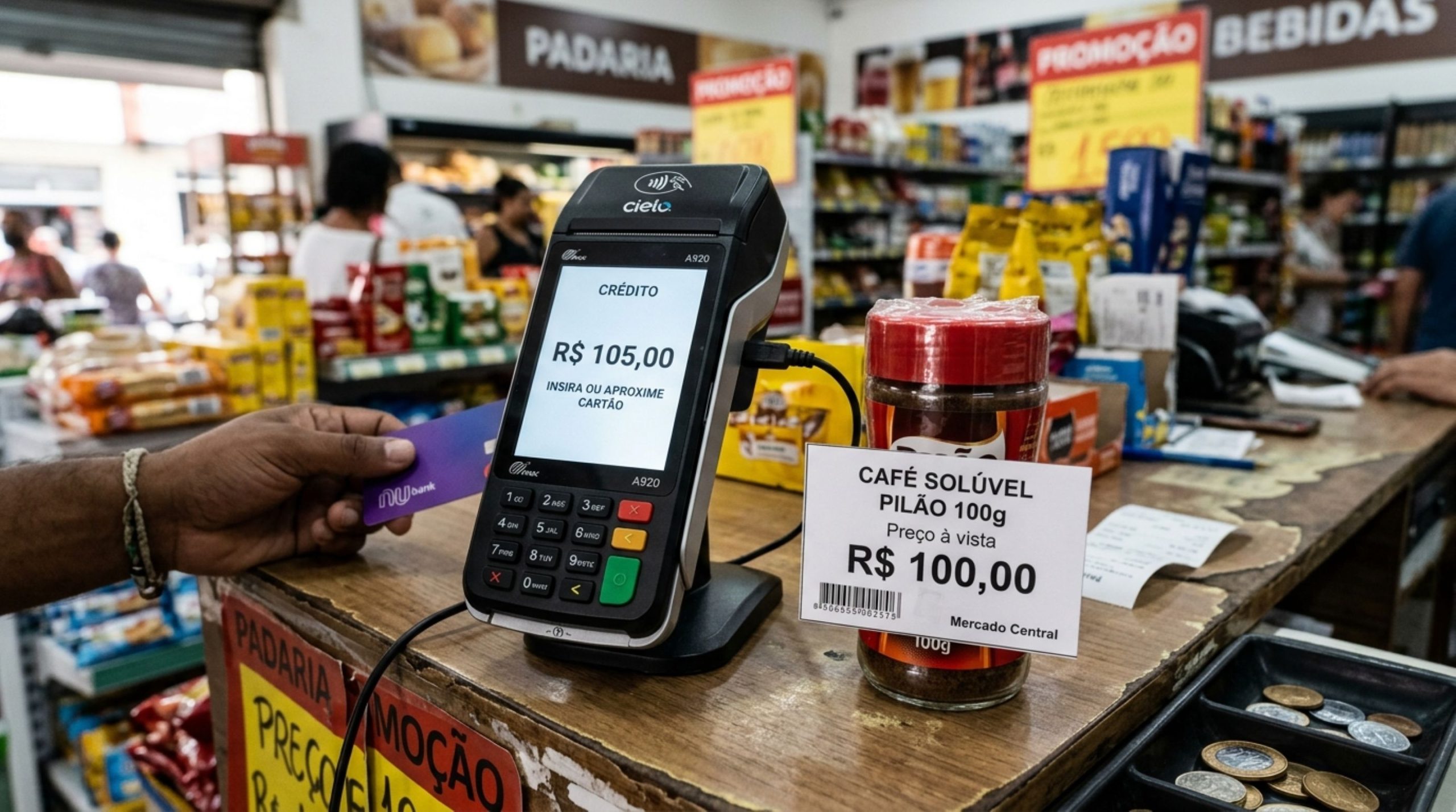 Procon alerta a todos os consumidores que utilizam cartão de crédito em compras presenciais