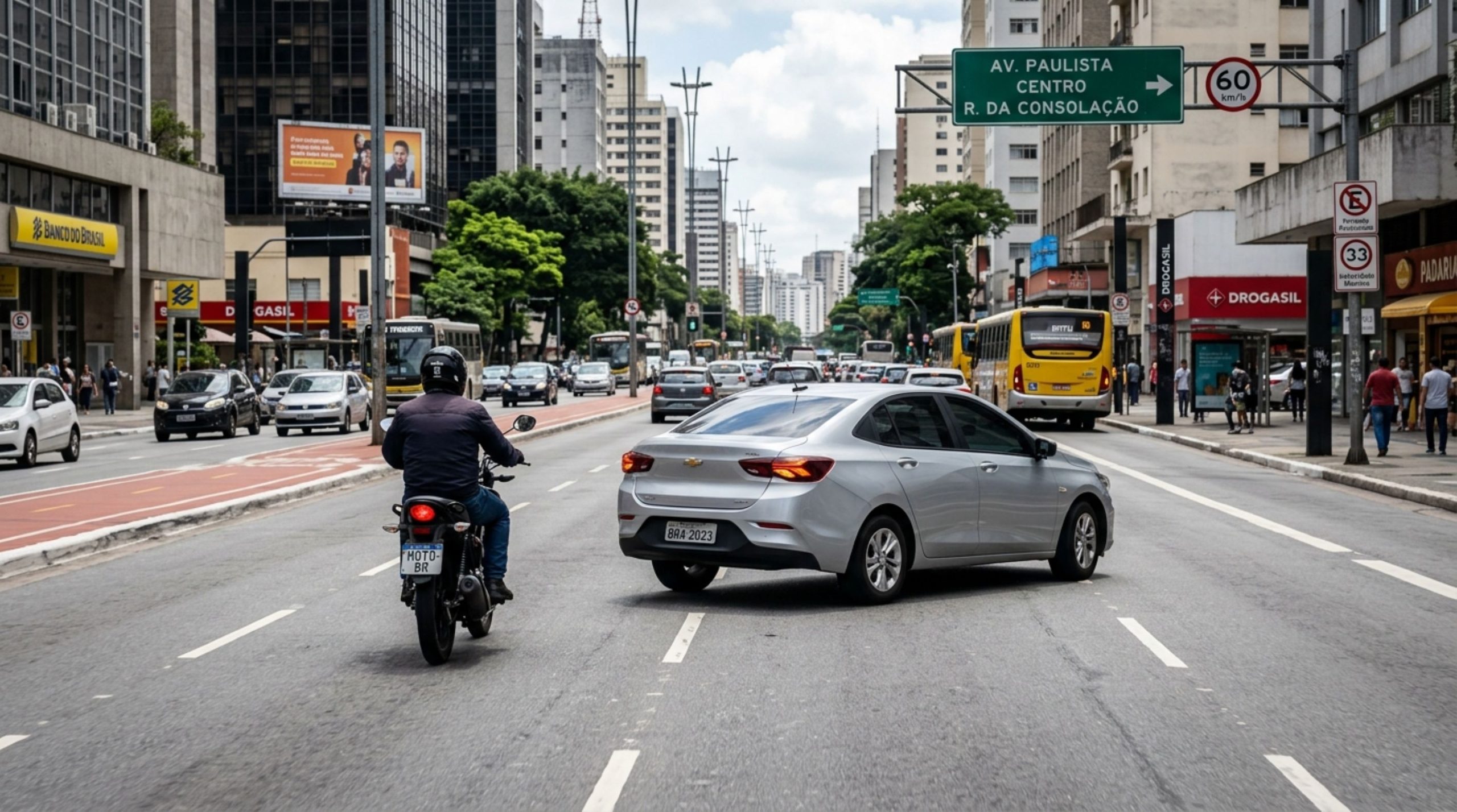 Motoristas que deixam a seta de enfeite ao mudar de faixa devem conhecer o art. 196 do CTB