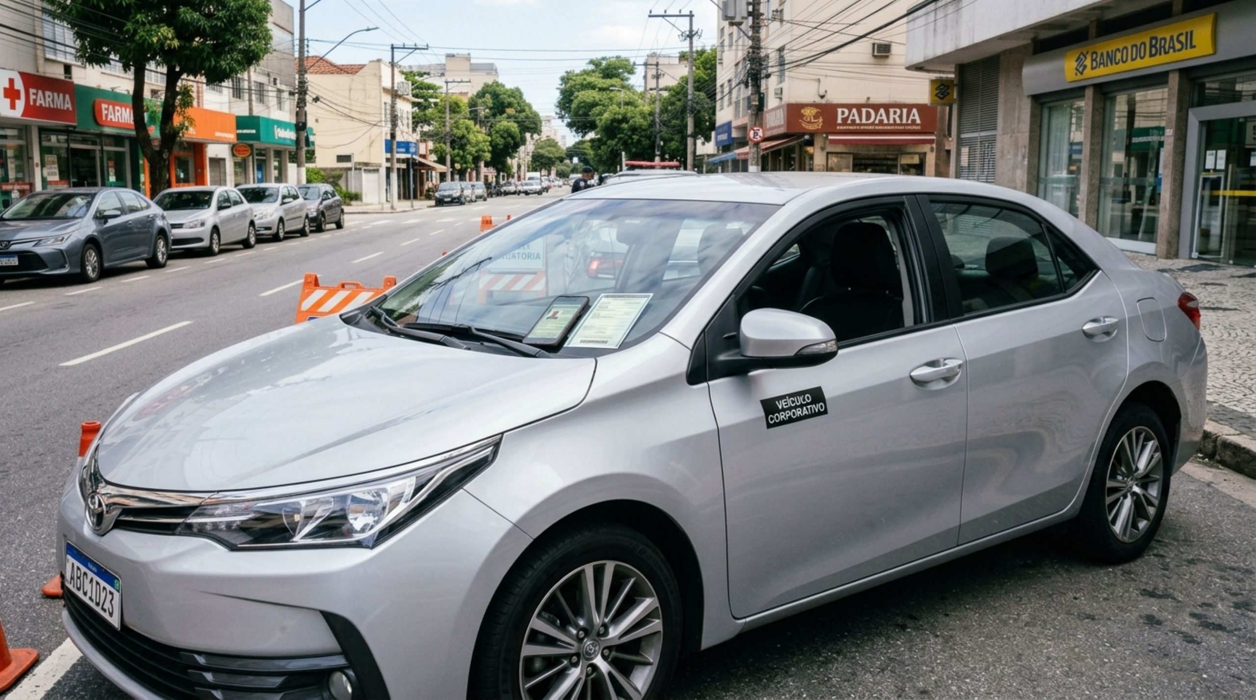 Trabalhadores que dirigem utilizando carro da empresa precisam se atentar às novas documentações e regras