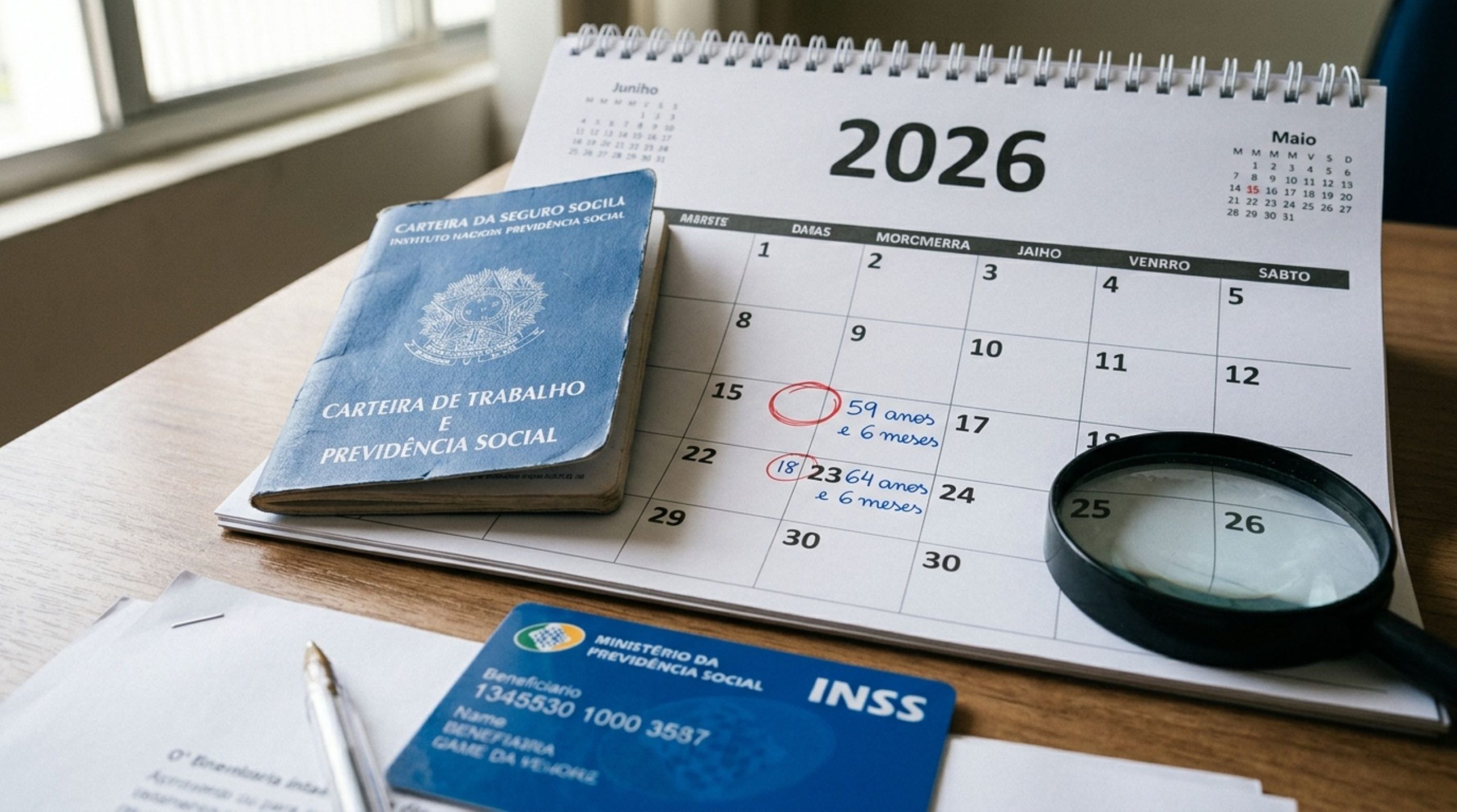 Quem estava perto da aposentadoria pode precisar esperar mais com as novas regras do INSS válidas para 2026