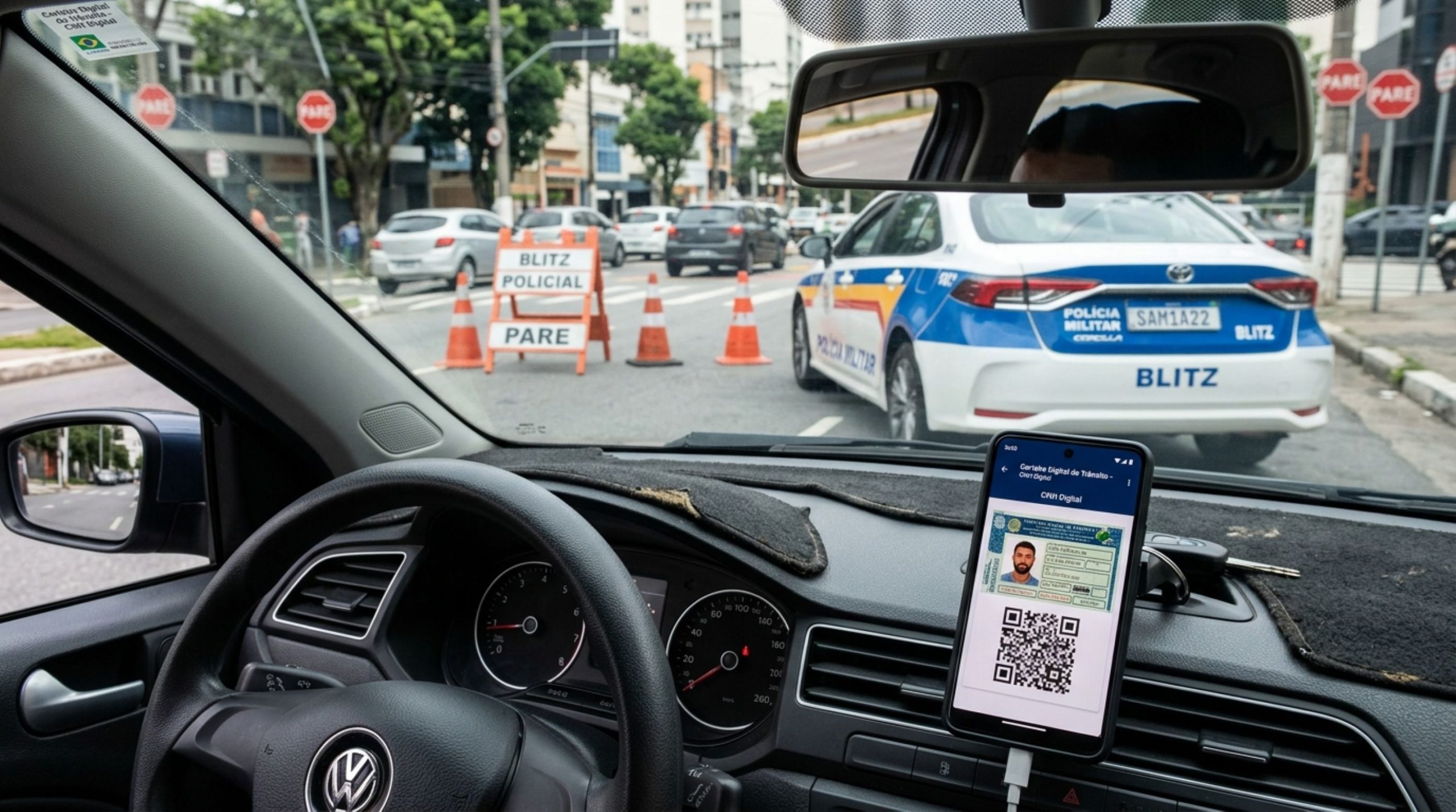 Quem usa carteira de motorista digital deve ficar atento na blitz em 2026
