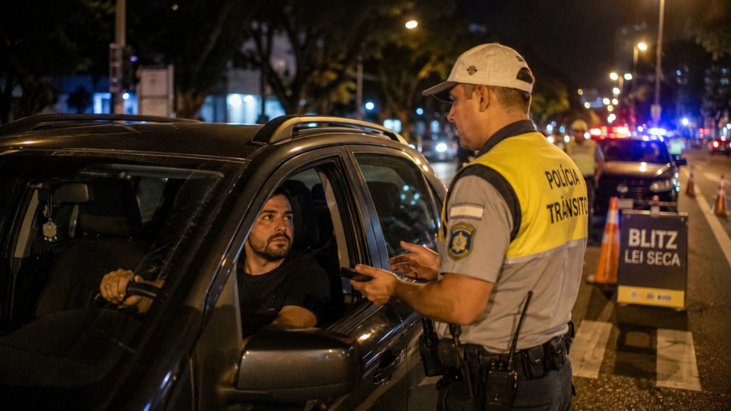 Nunca entregue seus documentos fora do carro se o agente pedir sem entender esta regra