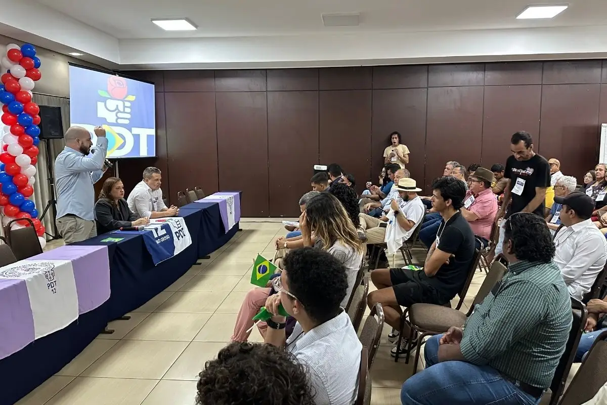 PDT oficializa candidaturas a deputados estaduais e federais sem definir apoio ao governo de MT