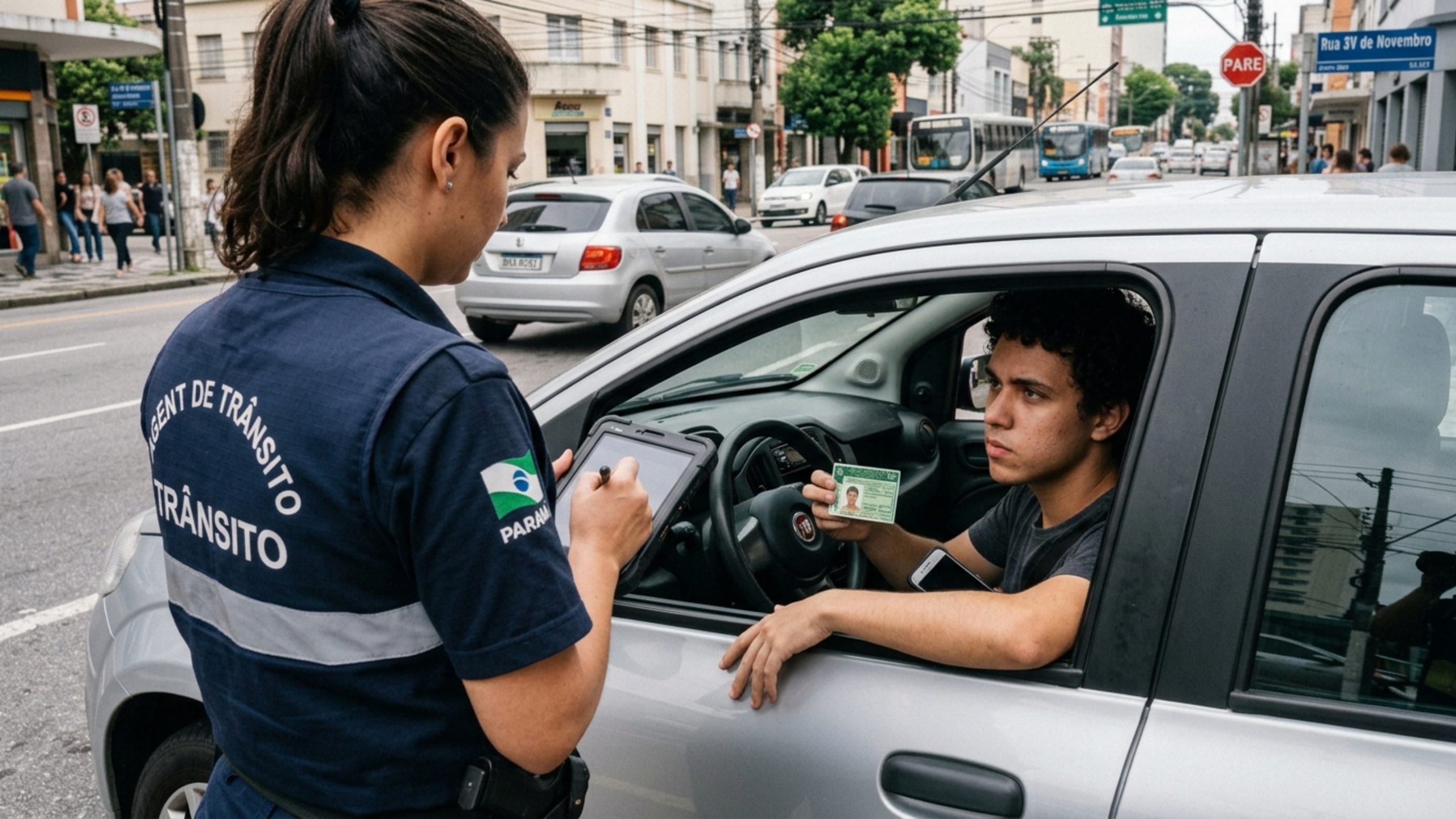 Documento provisório da CNH pode ser perdido por uma atitude comum no trânsito