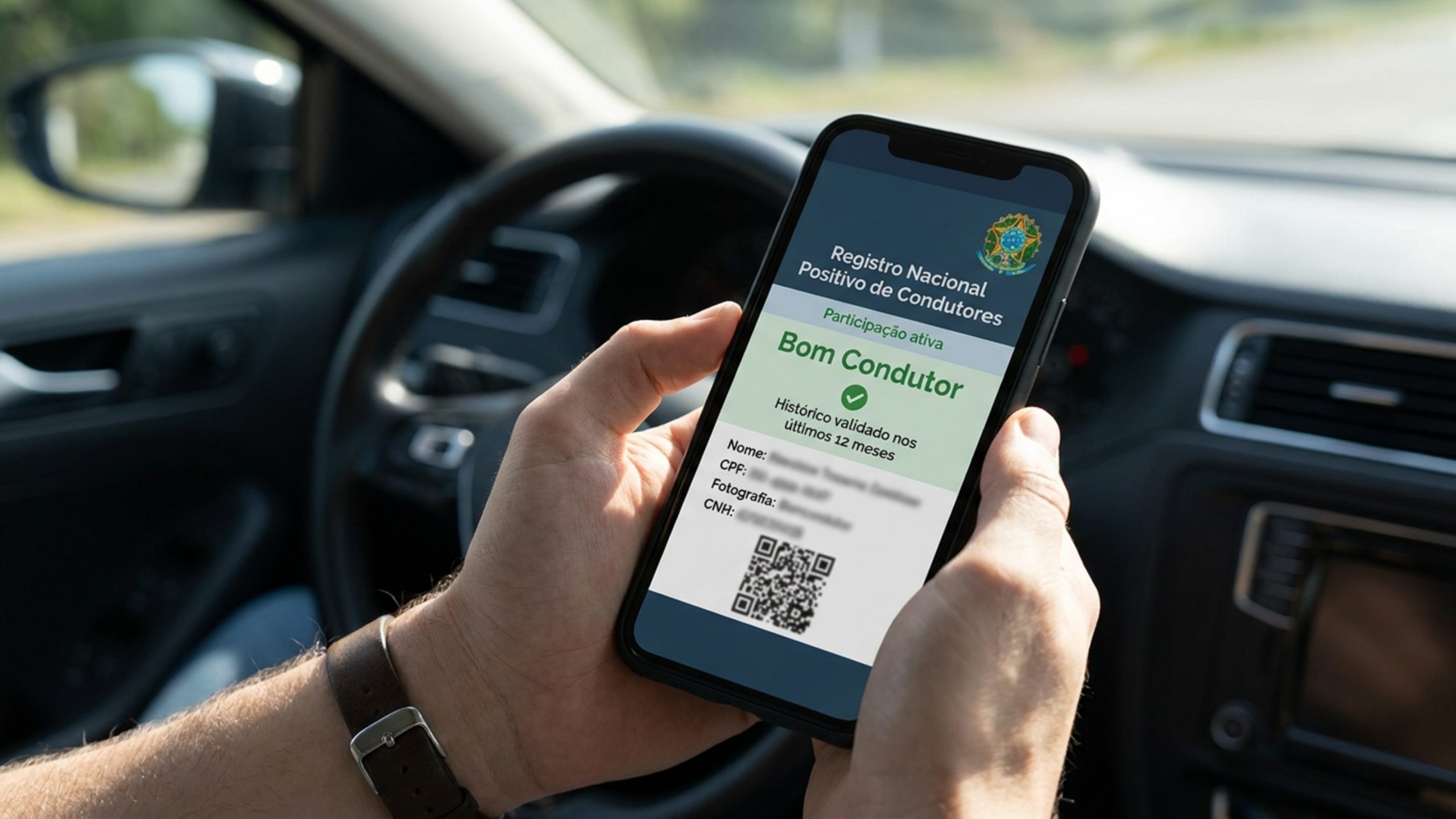 Depois de passar 12 meses sem receber um único ponto na carteira, motorista chega ao dia de renovar a CNH e encontra uma mudança que não esperava no processo