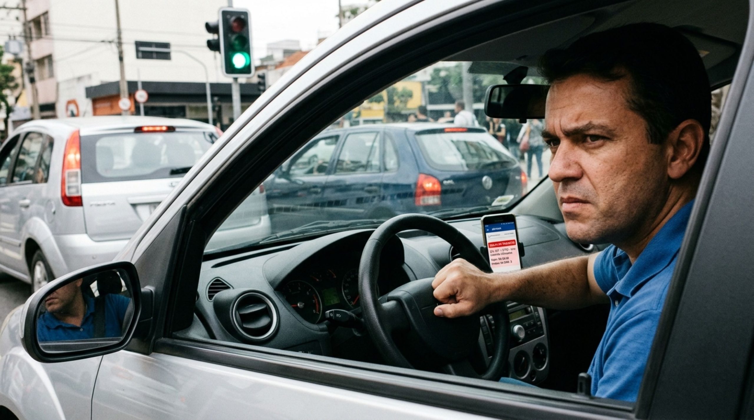 Motoristas que buzinam para apressar o carro da frente precisam ter cuidado com o art. 227 do Código de Trânsito