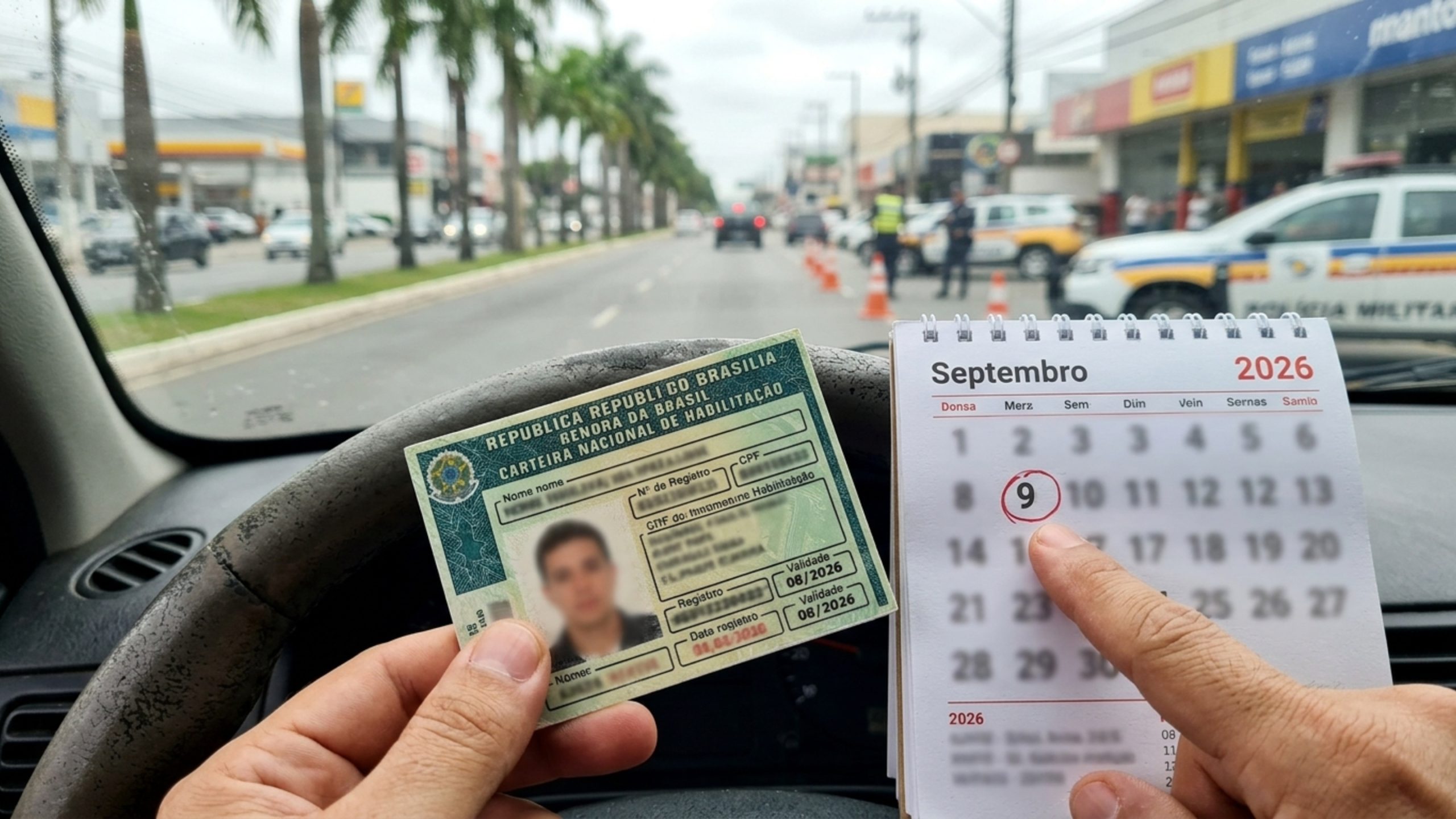 Contran faz comunicado envolvendo a CNH e motoristas precisam conferir a data do documento