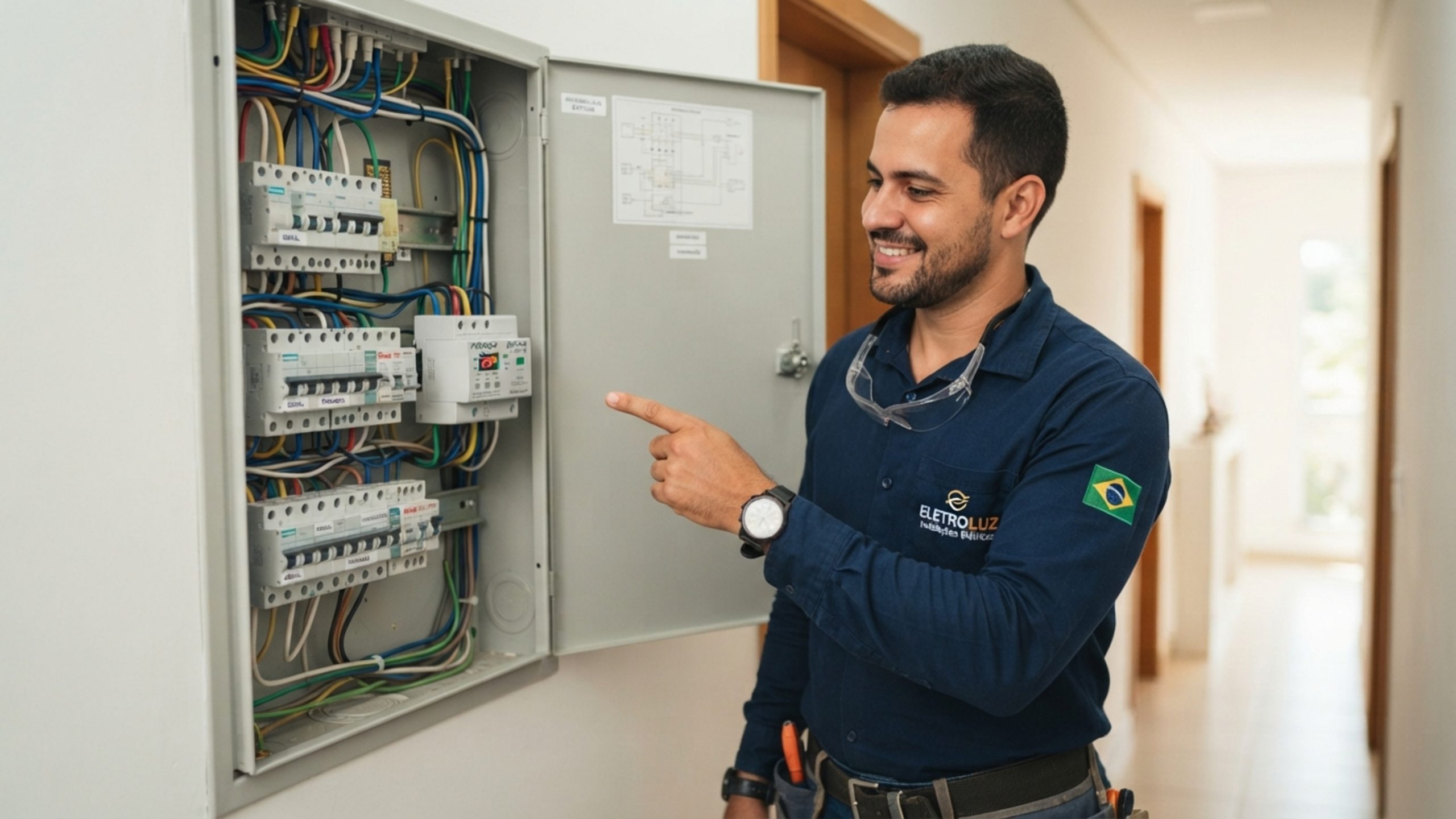 como instalar o relé de R$ 20 no quadro elétrico para cortar picos de energia em 30%