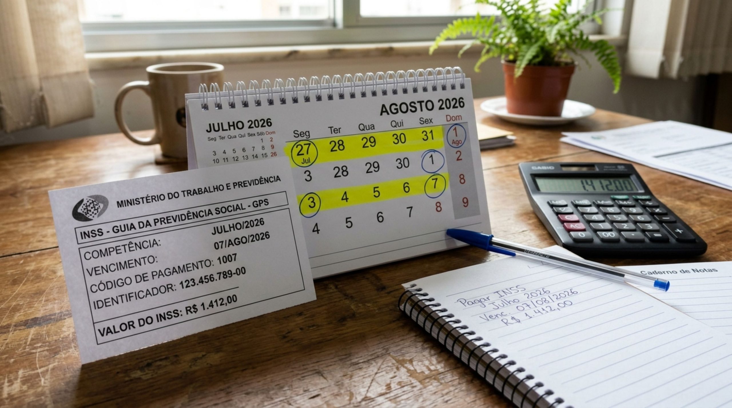 calendário do INSS de julho de 2026 é divulgado e brasileiros precisam se atentar ao número final