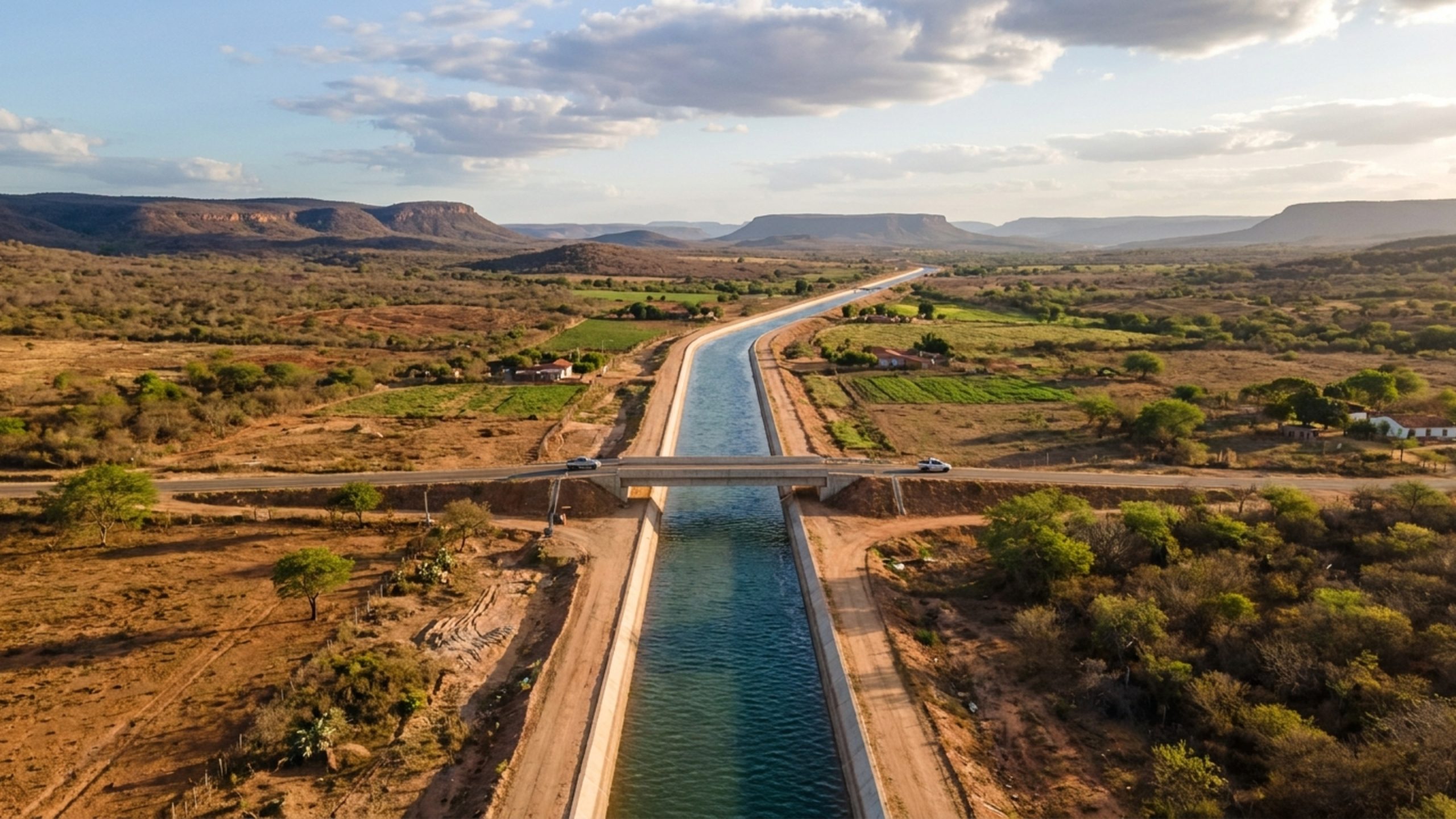 Rio artificial com mais de 145 km leva água a uma das áreas mais secas da região e deixa cientistas e engenheiros incrédulos