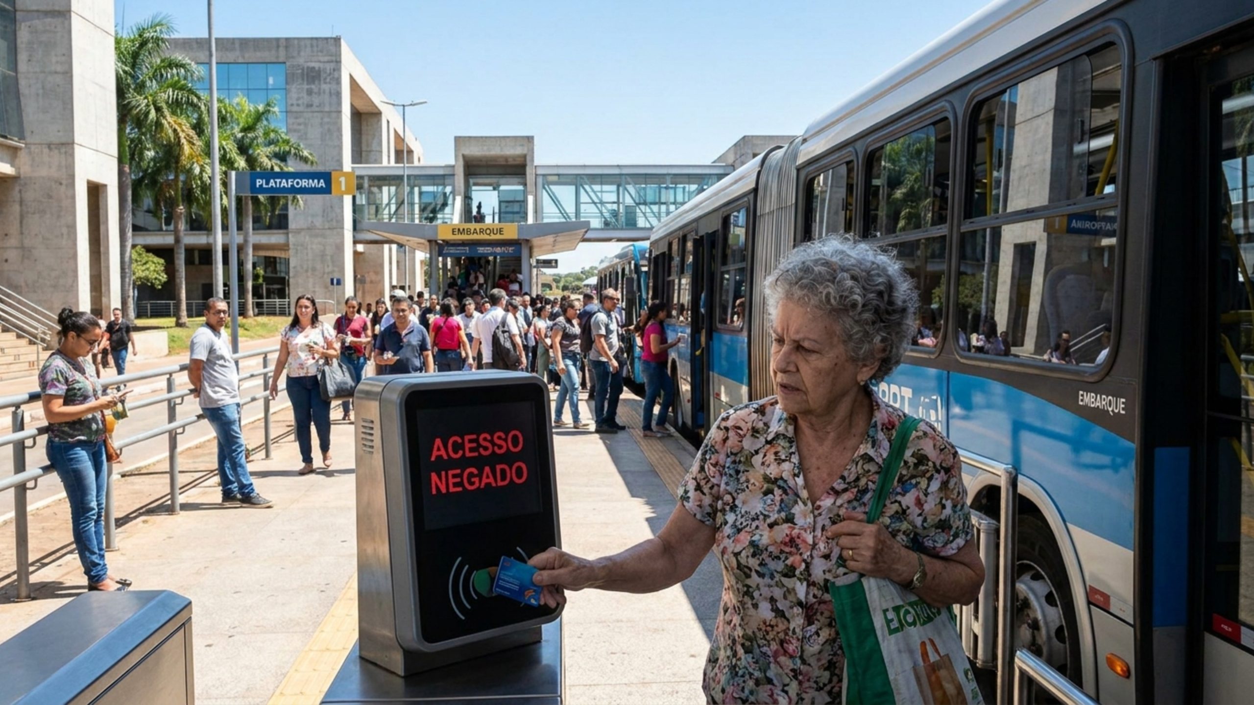 Idosos de mais de 60 anos podem ficar sem passagem gratuita nos ônibus
