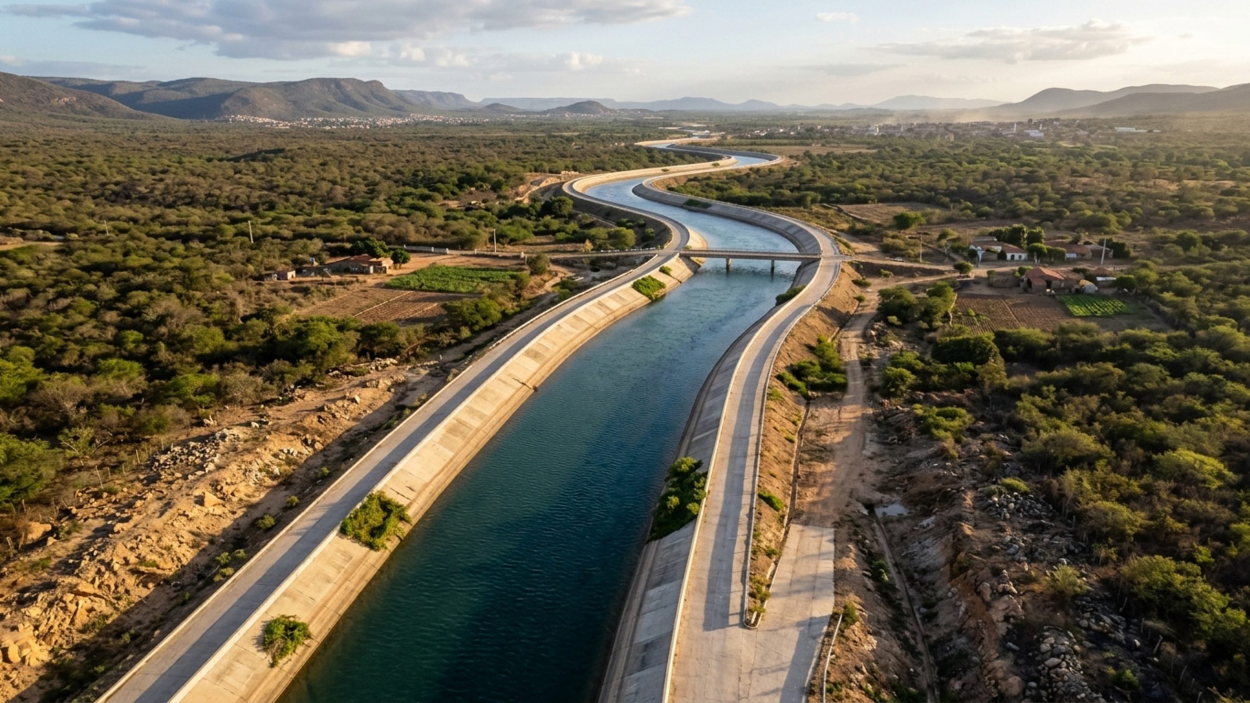 Rio artificial com mais de 145 km construído para levar água para uma das áreas mais secas da região deixa cientistas e engenheiros incrédulos
