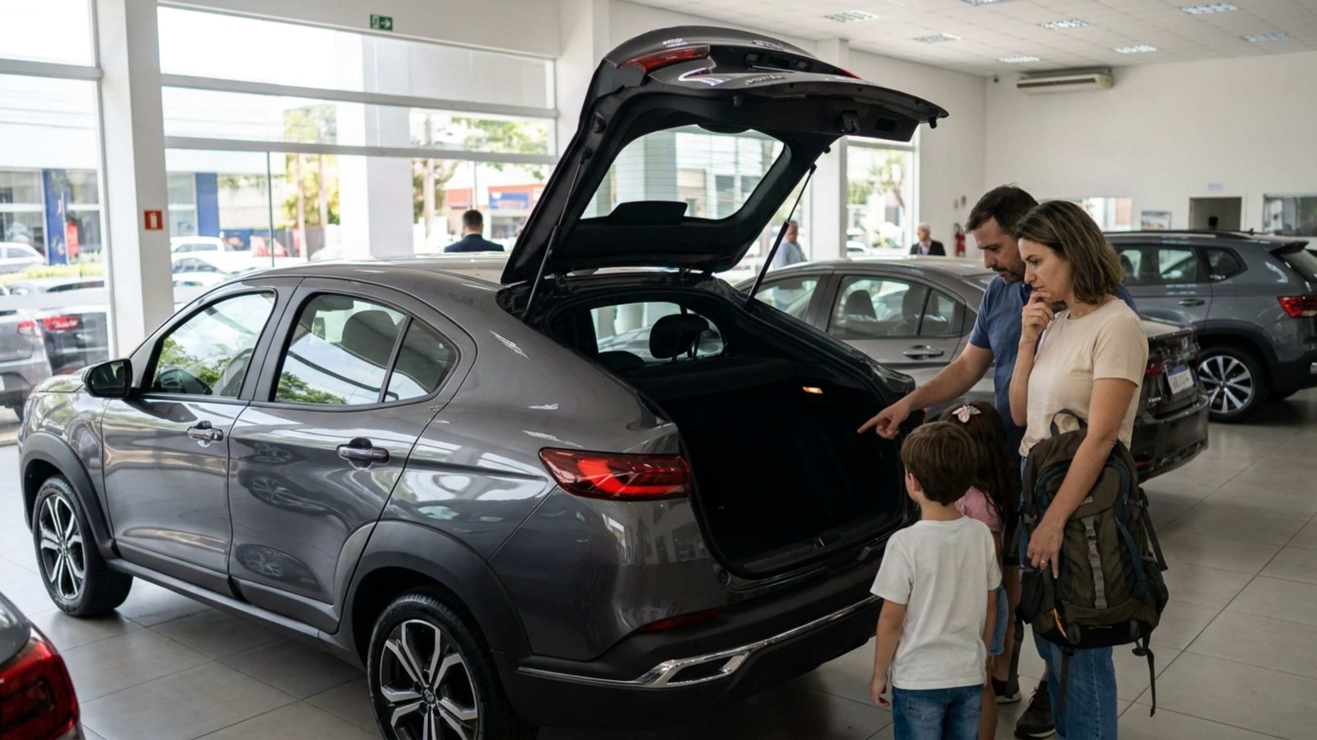 SUV abaixo de R$ 100 mil com 490 litros de porta-malas vira atalho para quem quer espaço sem pagar caro