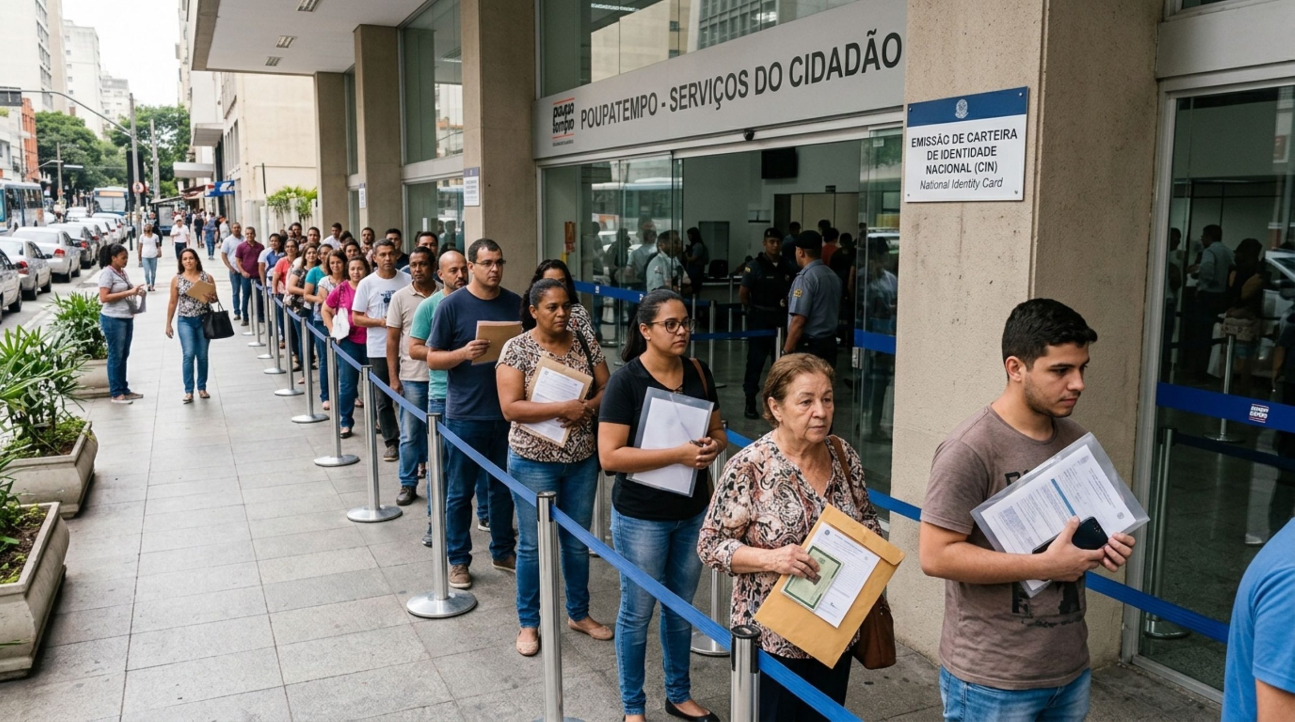 Novo RG terá mutirão gratuito sem agendamento por apenas 4 dias