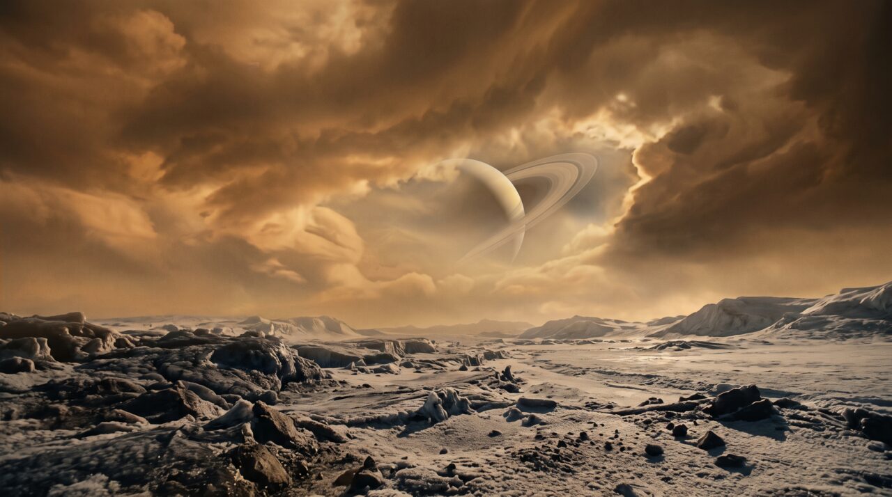 Na lua Titã, de Saturno, moléculas que, segundo a química, jamais deveriam se misturar estão se misturando; pesquisadores da NASA e da Universidade Chalmers descobriram que, a 183 graus Celsius negativos, substâncias tão incompatíveis quanto água e óleo podem se dissolver umas nas outras