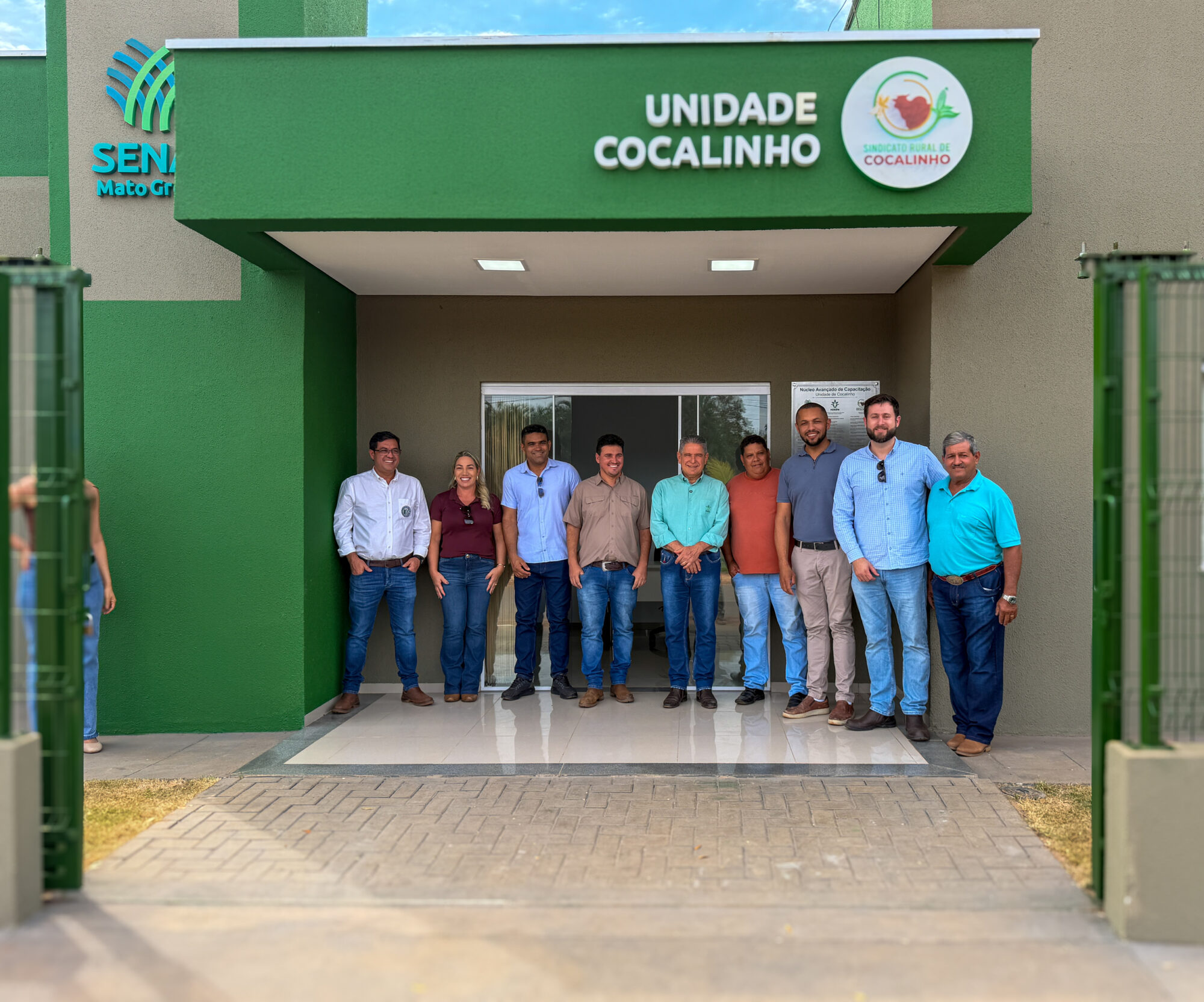 Sistema Famato | Sistema Famato/Senar MT inaugura Núcleo de Capacitação (NAC) em Cocalinho