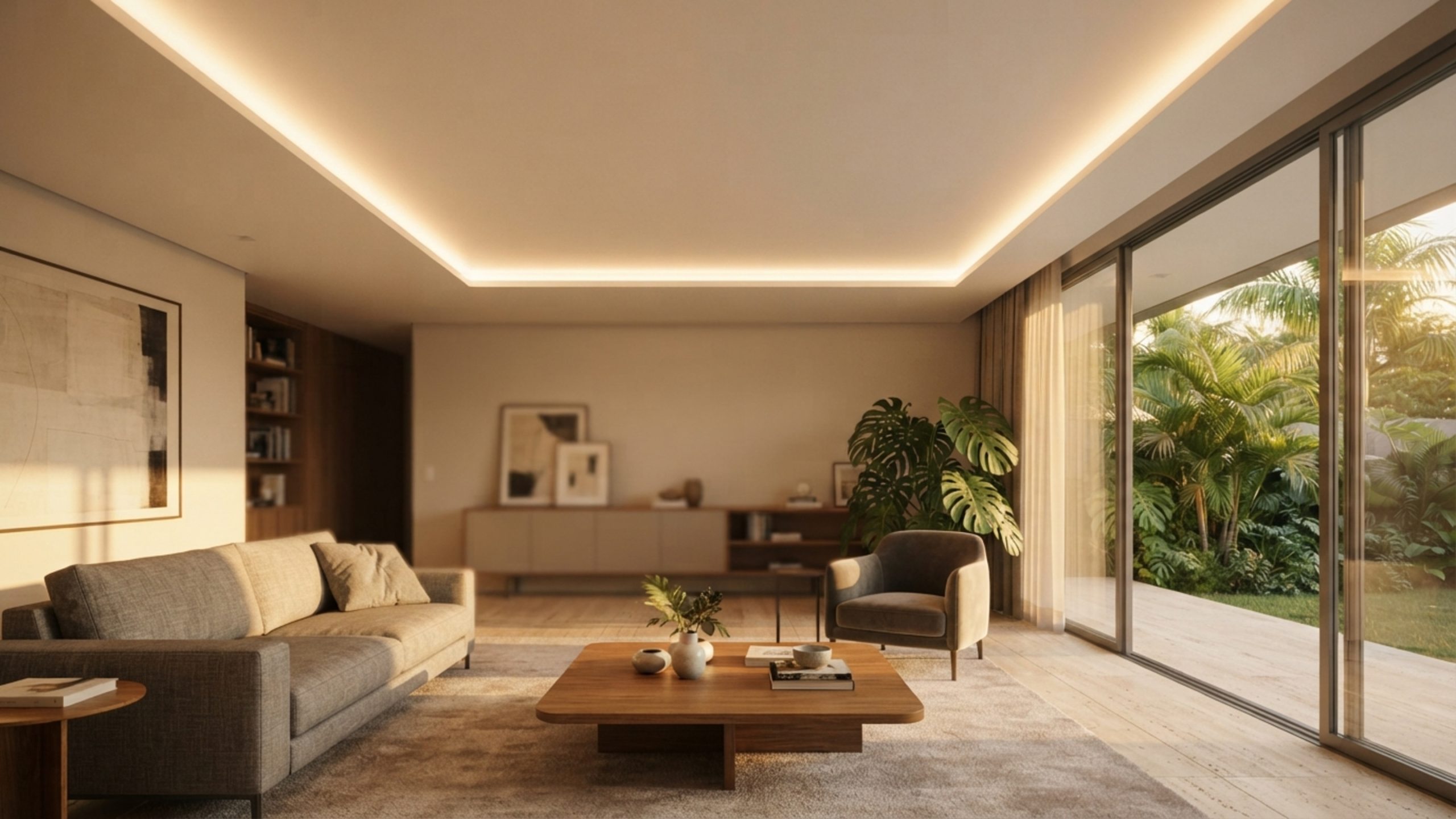 novo teto tensionado vira febre nos projetos minimalistas por instalar em um dia, sem sujeira, e reduzir o custo da obra pela metade
