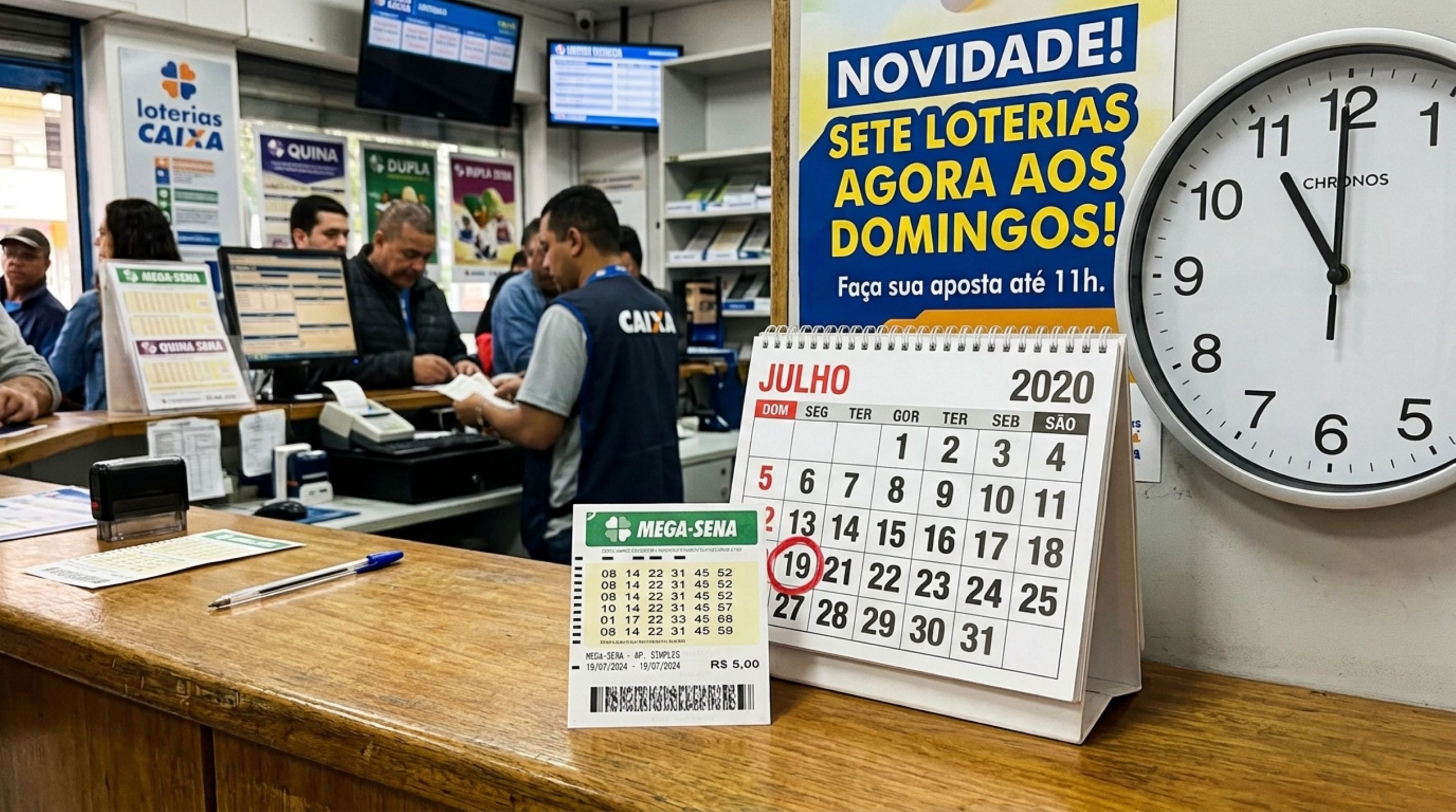 Mega-Sena e outras seis loterias mudaram de dia e não serão mais sábado