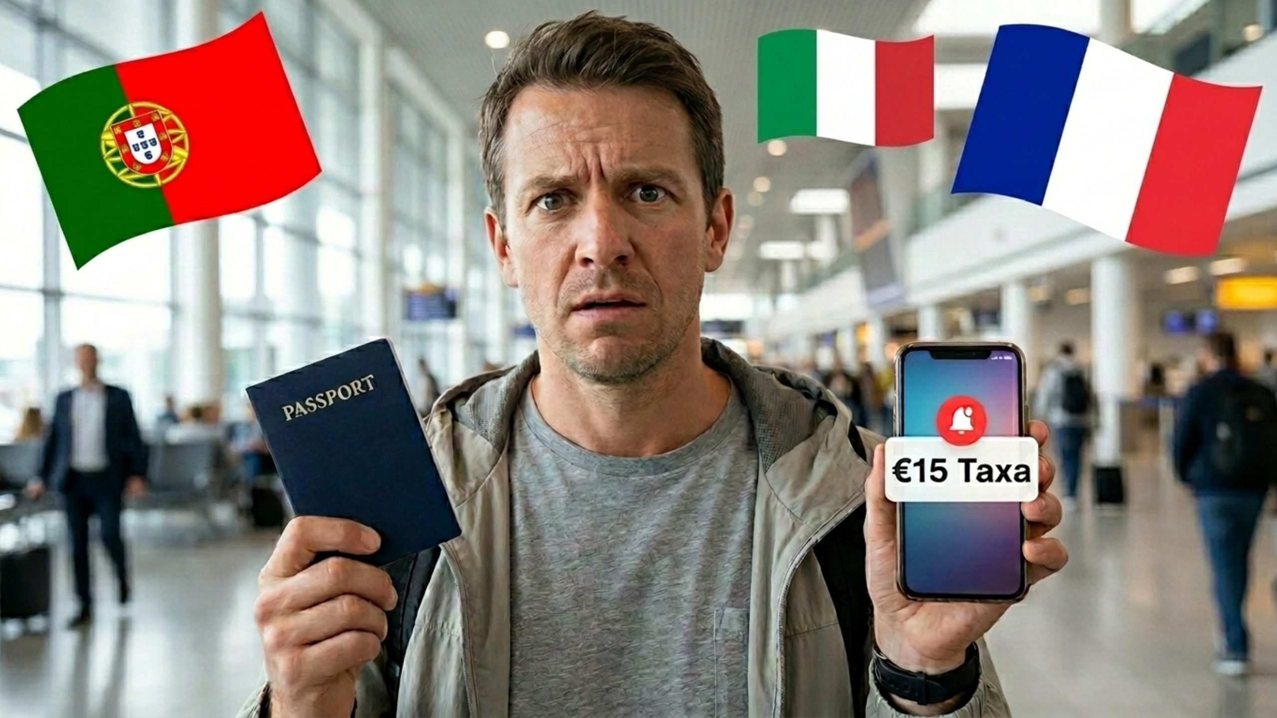Espanha se junta a Portugal, Itália e França e passa a exigir nova taxa obrigatória para turistas brasileiros a partir desta data
