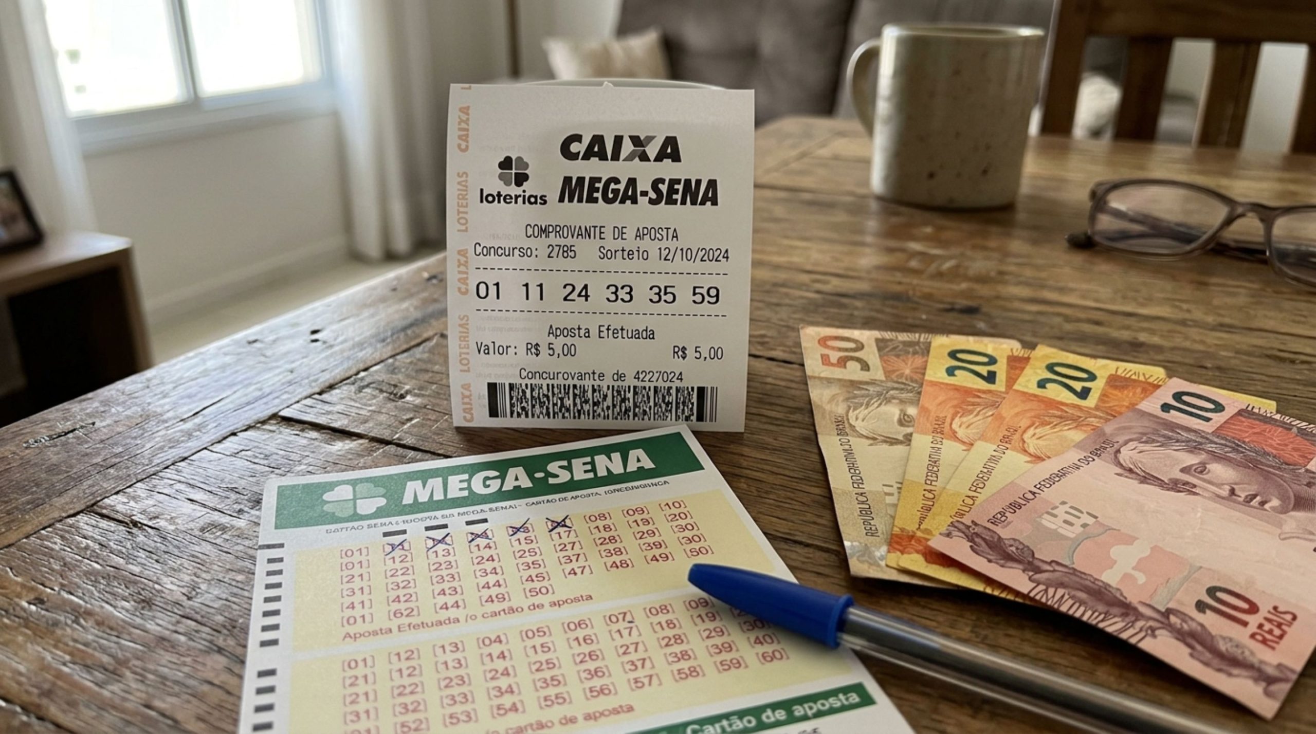Mega-Sena 3029 tem uma aposta ganhadora e prêmio de mais de R$ 43 milhões: veja dezenas