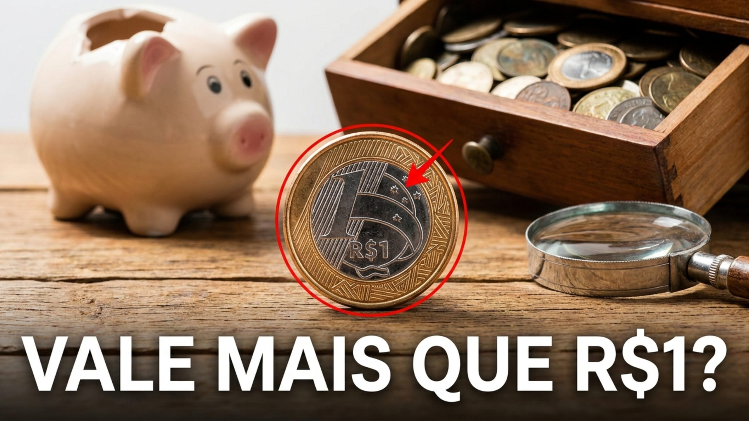 Esta moeda comemorativa de R$ 1 chama atenção de colecionadores e pode valer muito mais que o valor de face