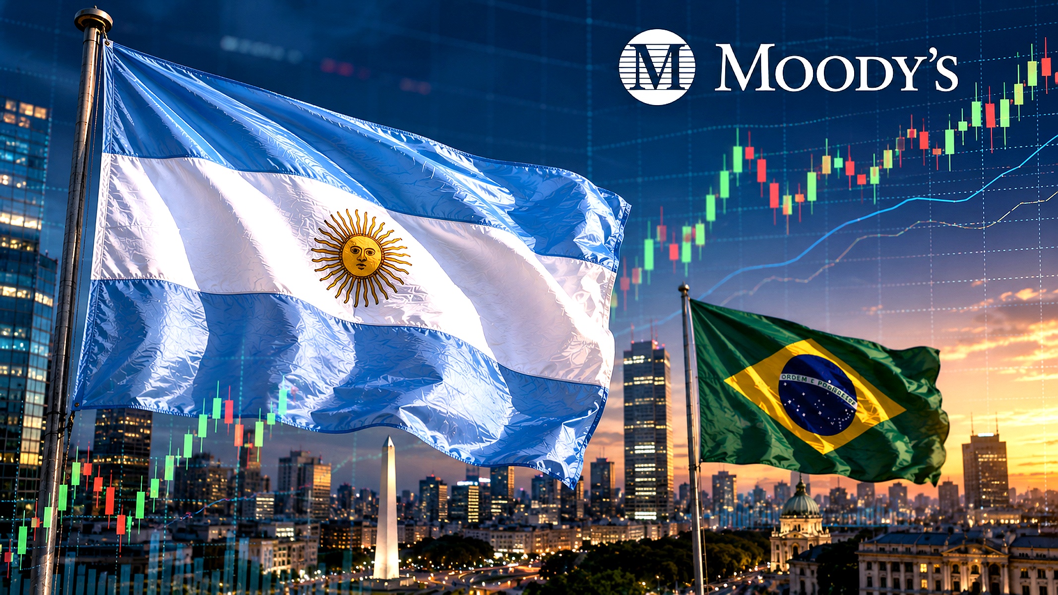 Nota argentina sobe e reduz distância para o Brasil