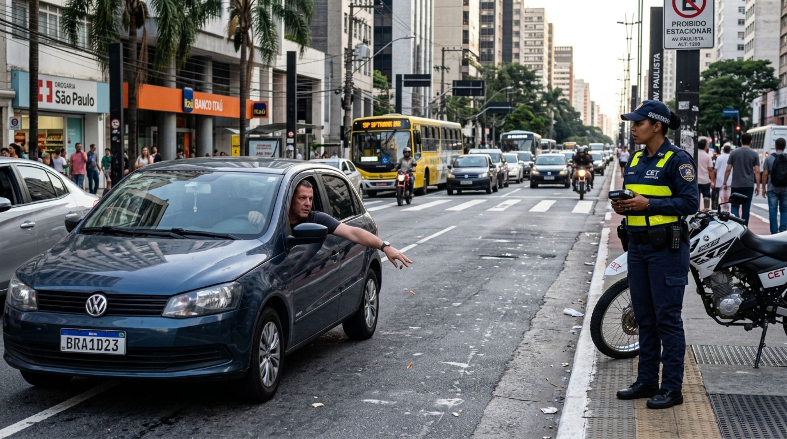 Motorista descarta bituca pela janela sem pensar e é multado em R$ 130,16 por regra escondida no CTB