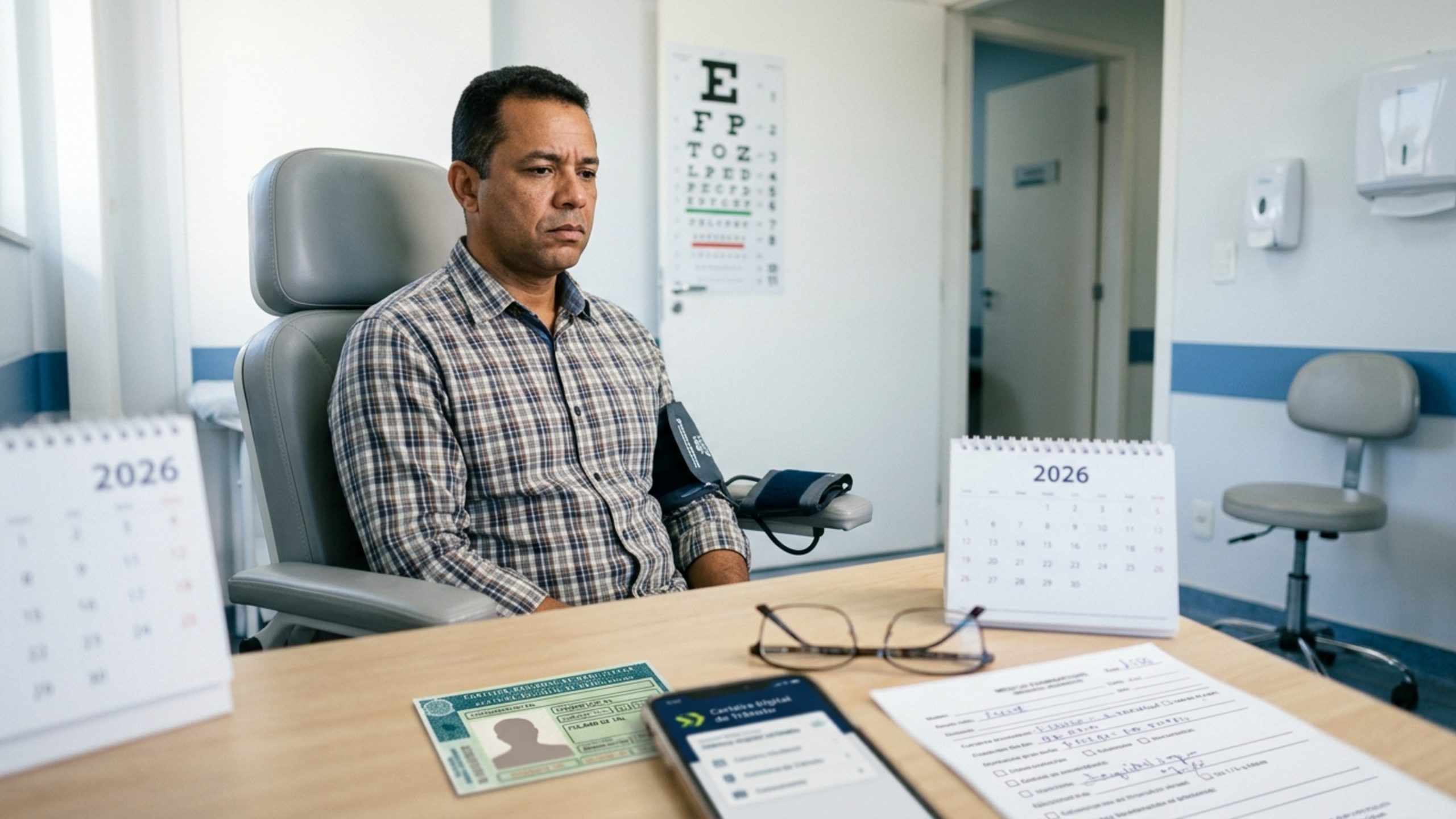 Renovação da carteira de habilitação fica mais rígida em 2026 e preocupa motoristas
