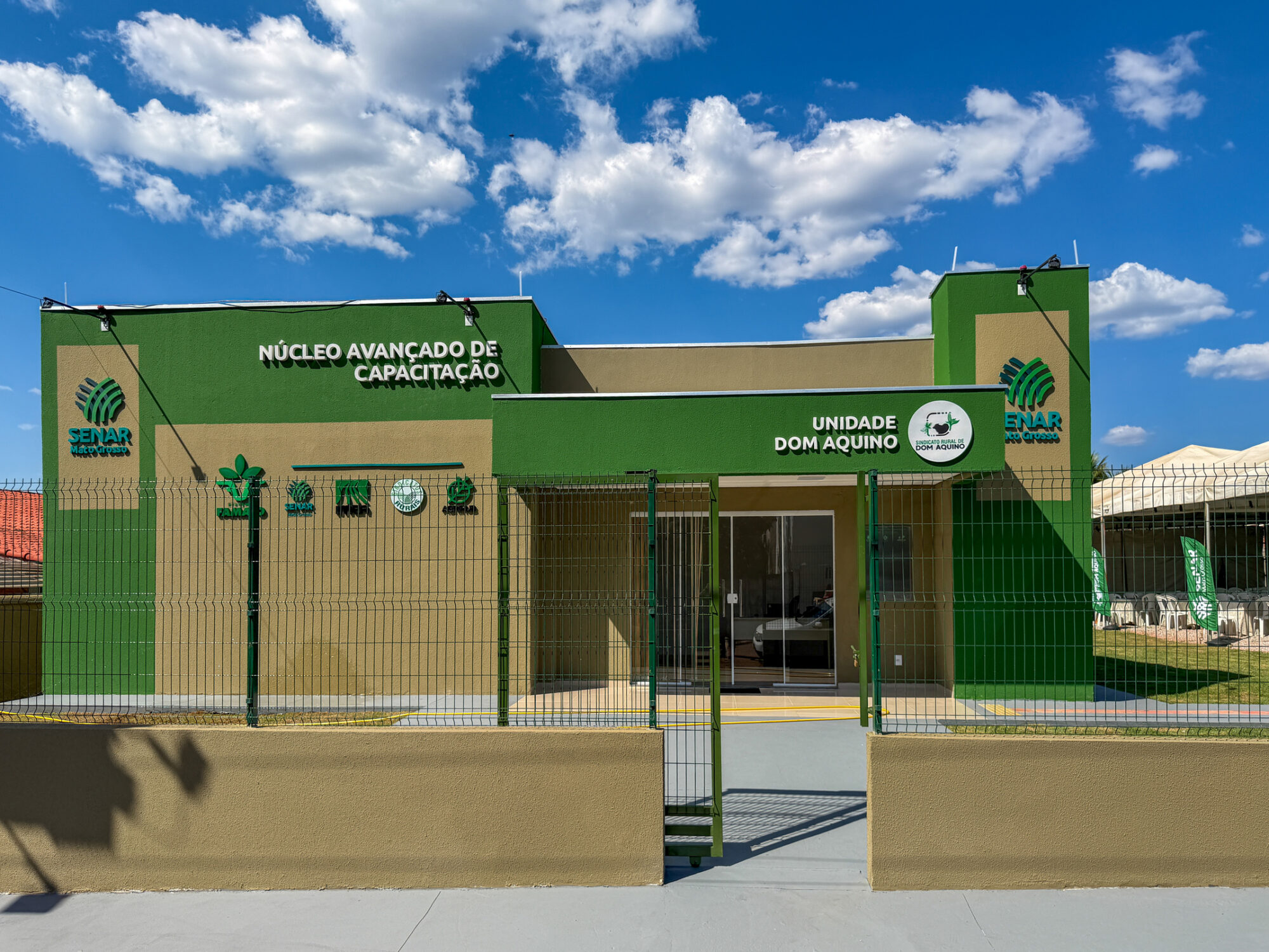 Sistema Famato | Sistema Famato/Senar MT inaugura núcleo de capacitação e amplia formação rural em Dom Aquino