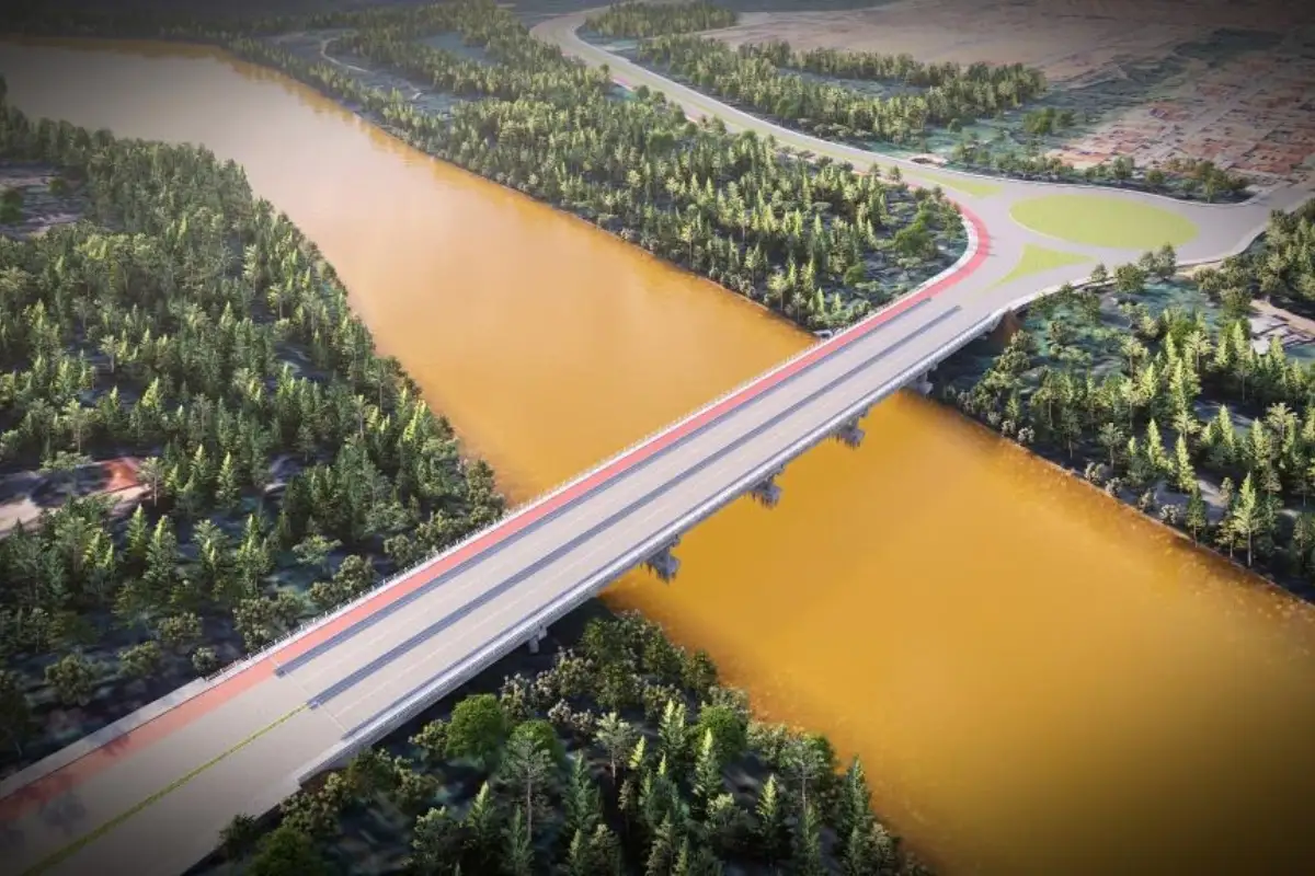Nova ponte entre Cuiabá e Várzea Grande custará quase R$ 30 milhões ao governo. - Foto: Sinfra-MT