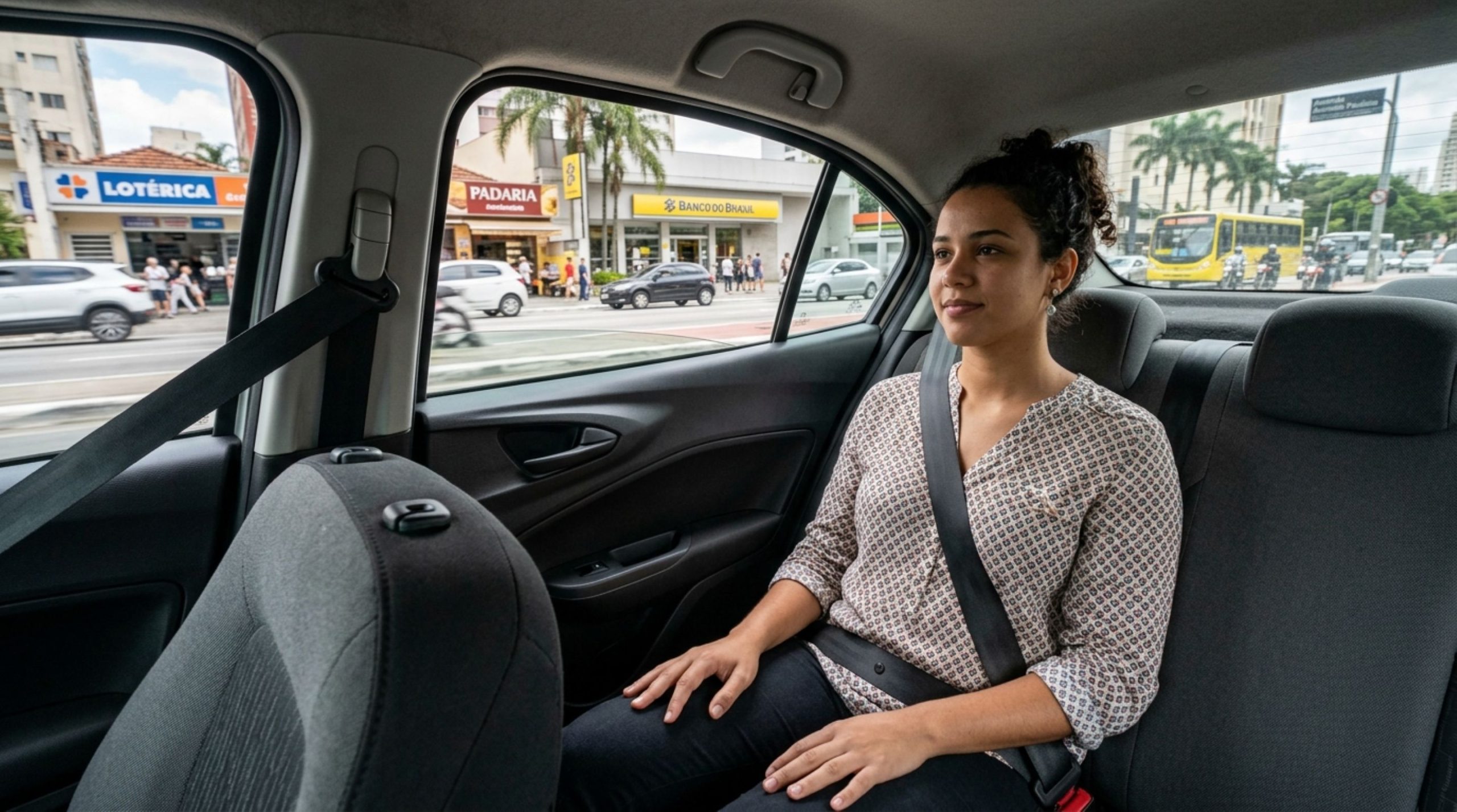 Motoristas que deixam o passageiro ficar sem cinto no banco traseiro devem se atualizar em 2026 e conhecer o art. 167 do CTB