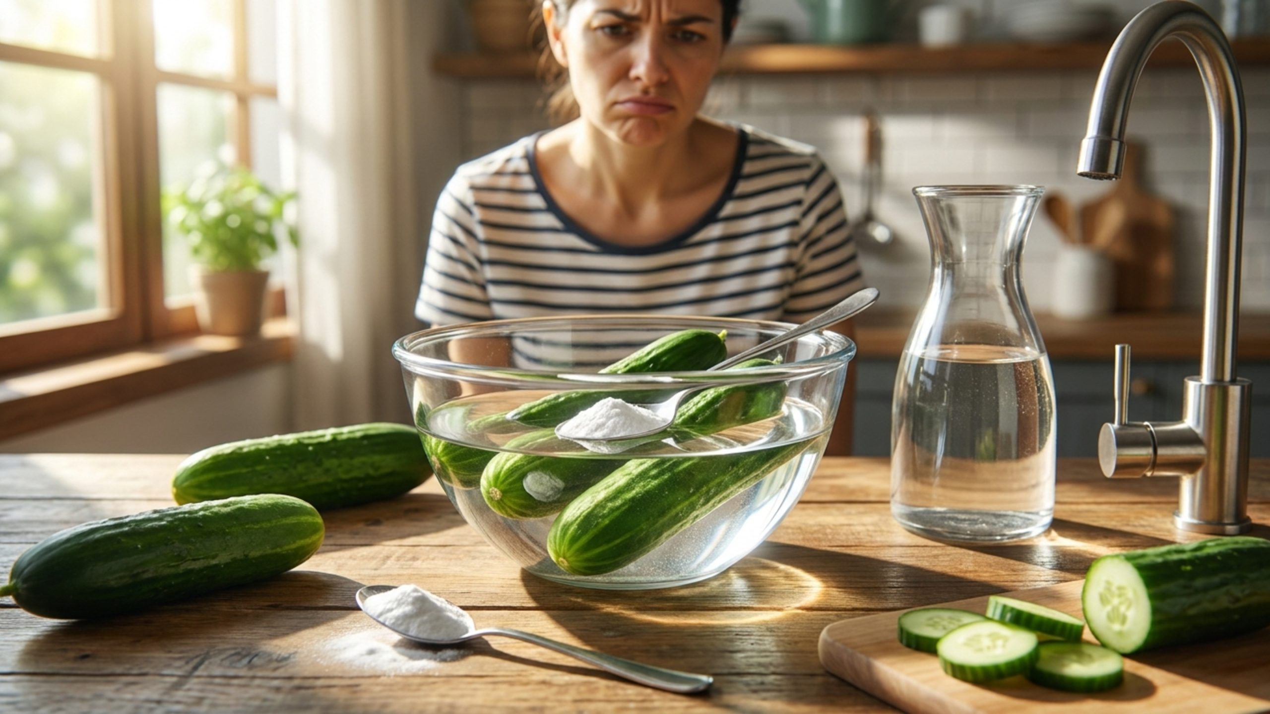 Misturar pepino e bicarbonato de sódio: para que serve e por que recomendam