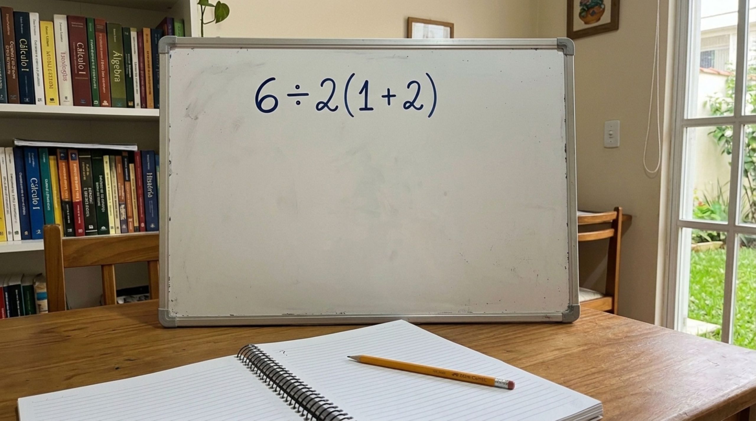A conta 6 ÷ 2(1 + 2) não divide apenas números, mas também opiniões