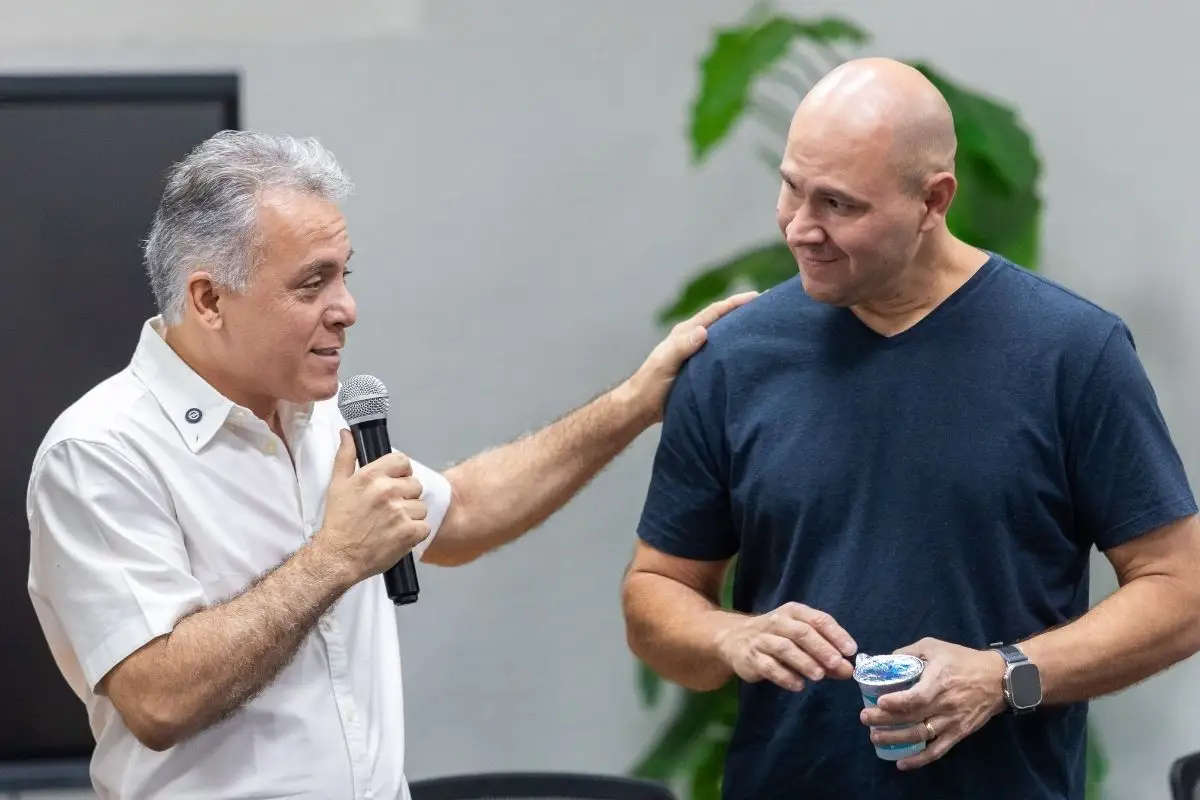 Reginaldo Teixeira e Abilio Brunini foto Emanoele Daiane Prefeitura de Cuiaba